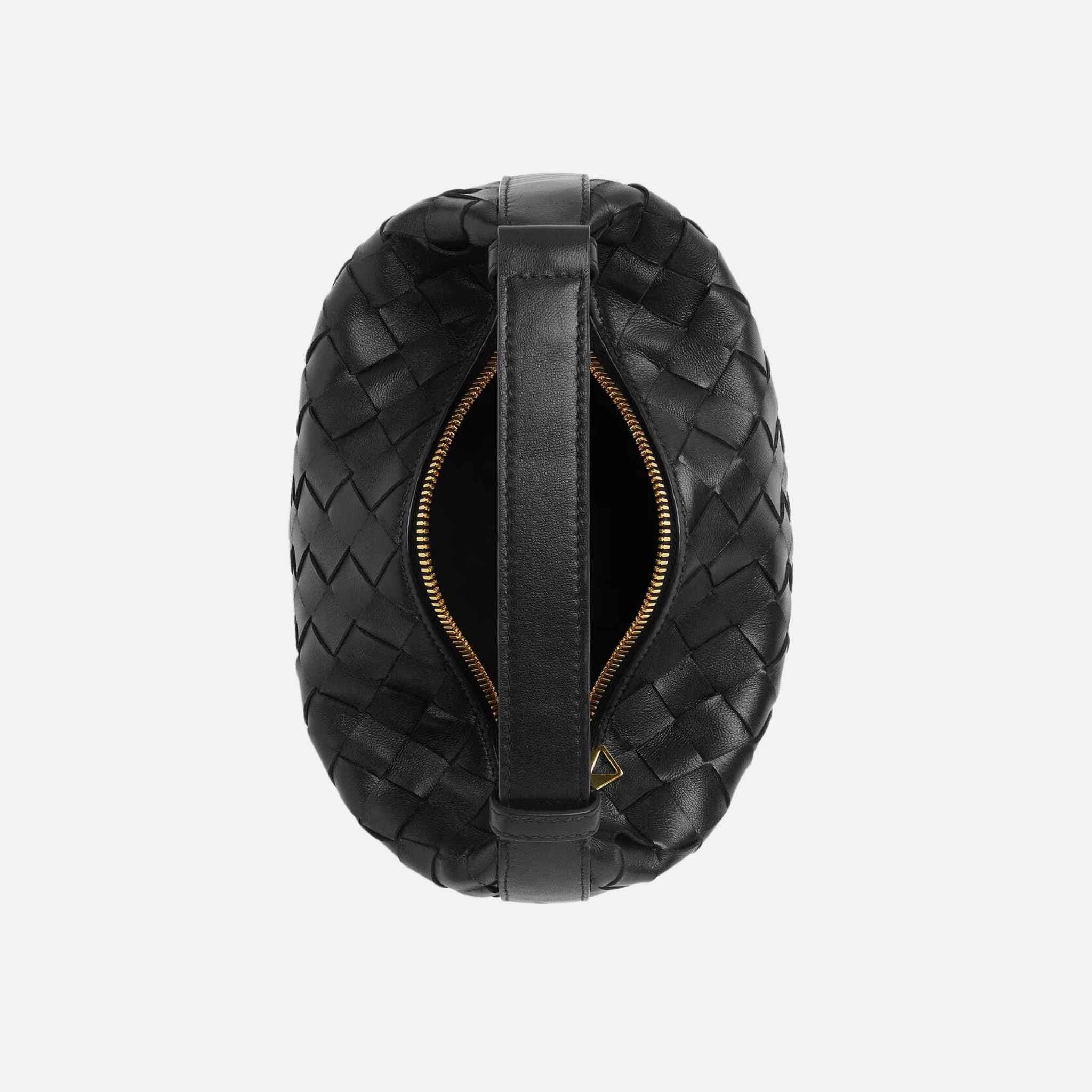 Wallace Intrecciato Leather Shoulder Bag