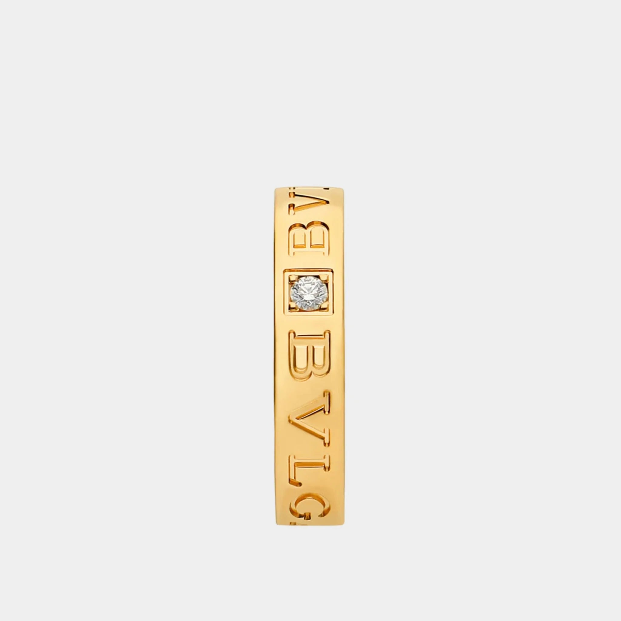 B.zero1 Essential Gold Band Diamond Ring