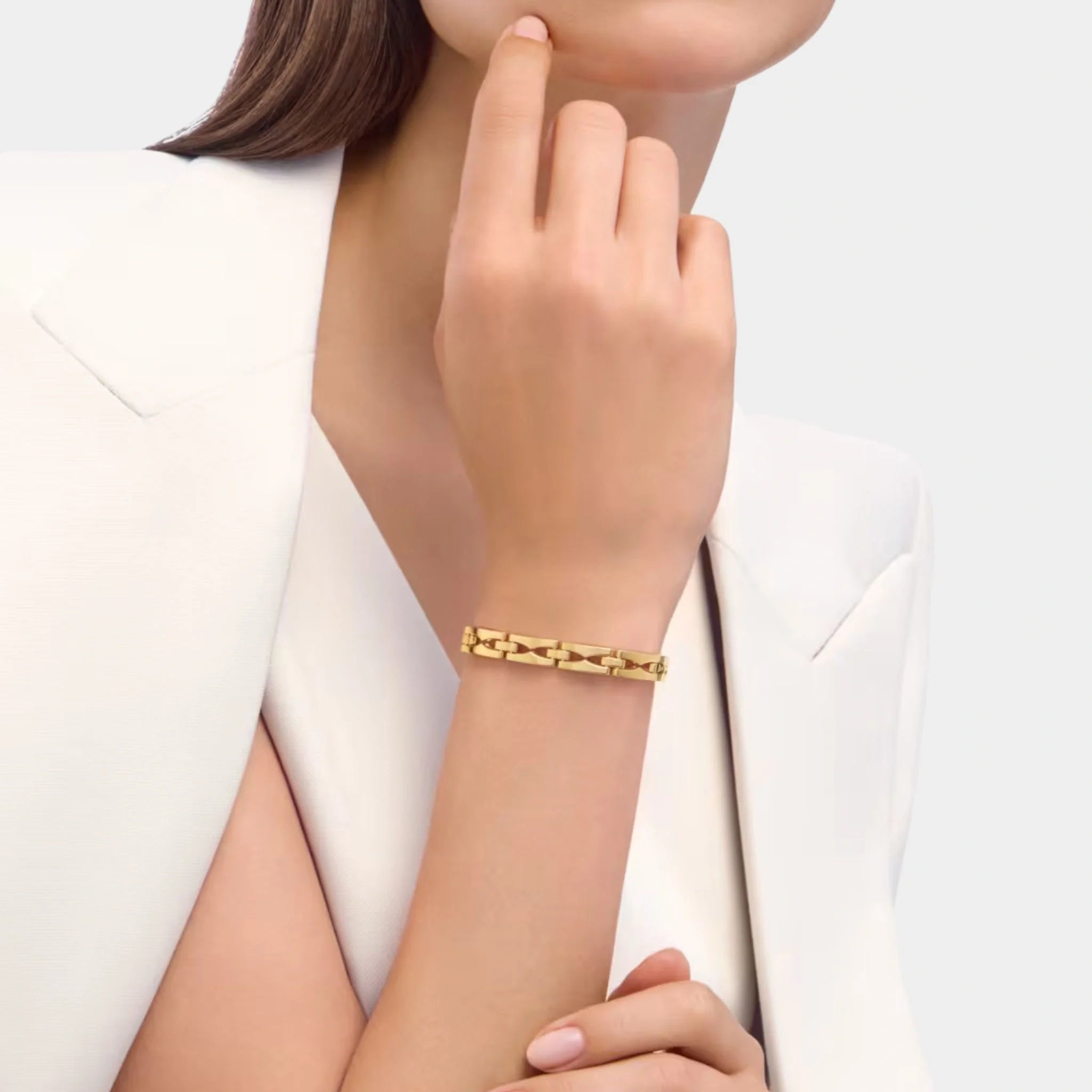 B.zero1 Rock Chain Yellow Gold Bracelet