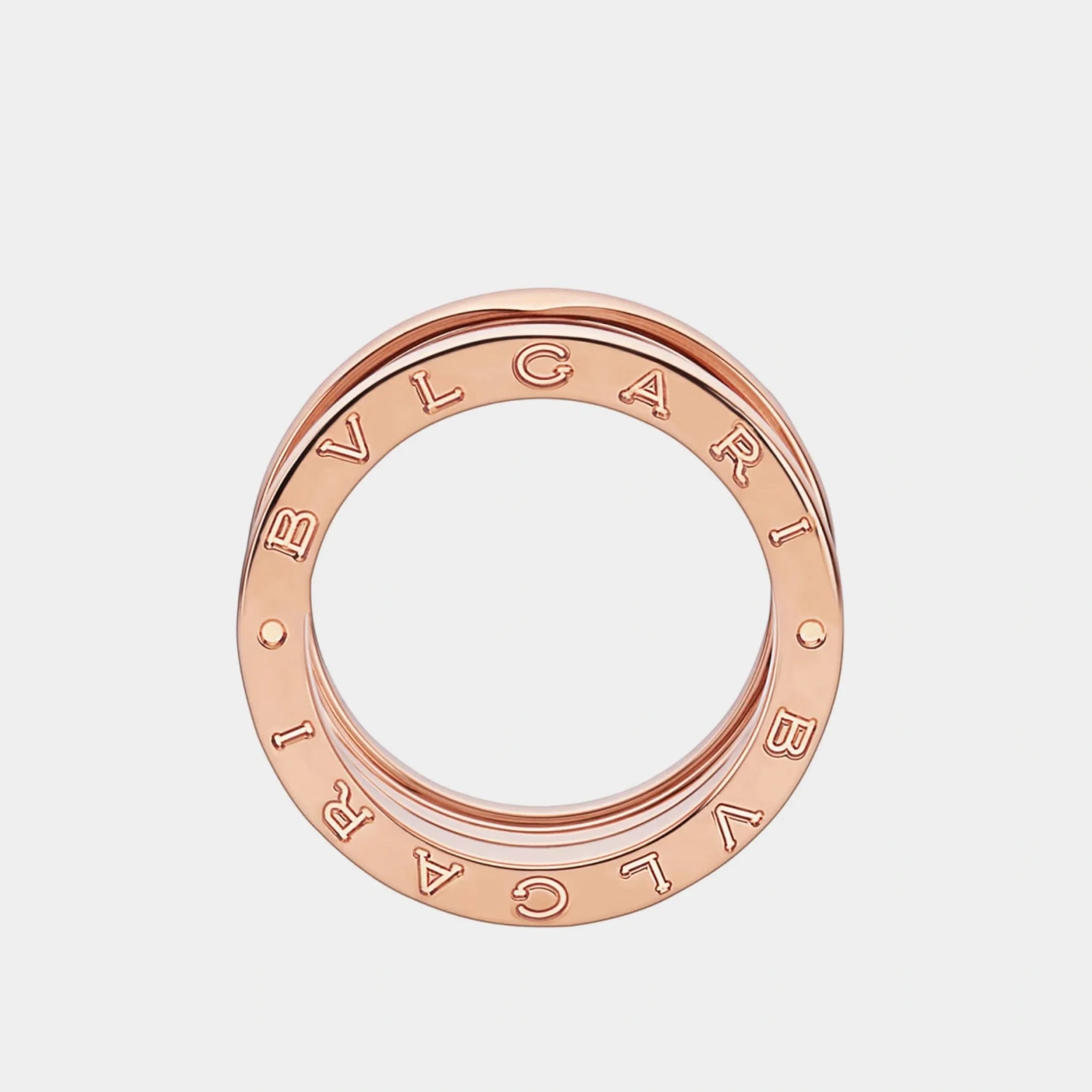 B.zero1 Rose Gold Ring