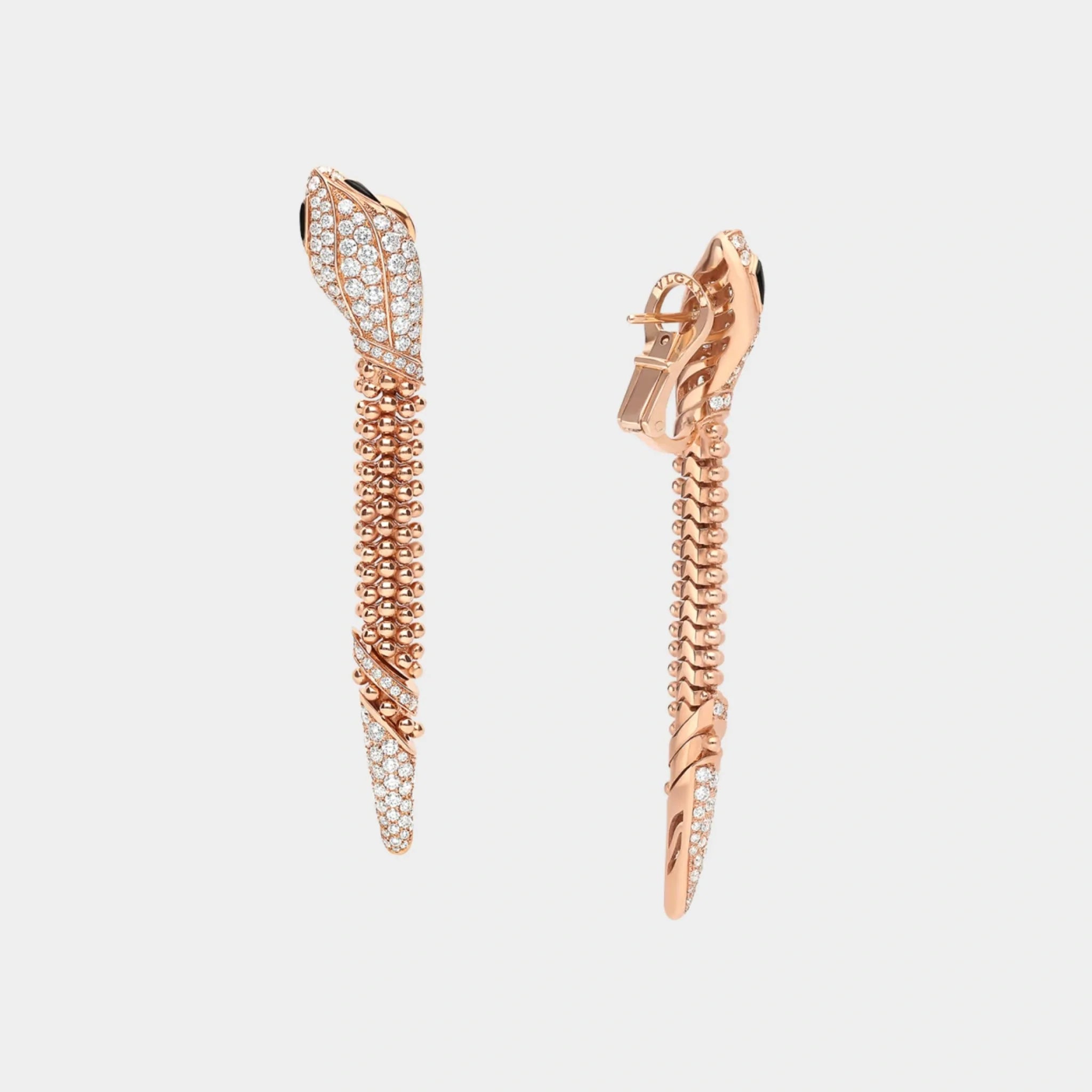Serpenti Diamond Earrings