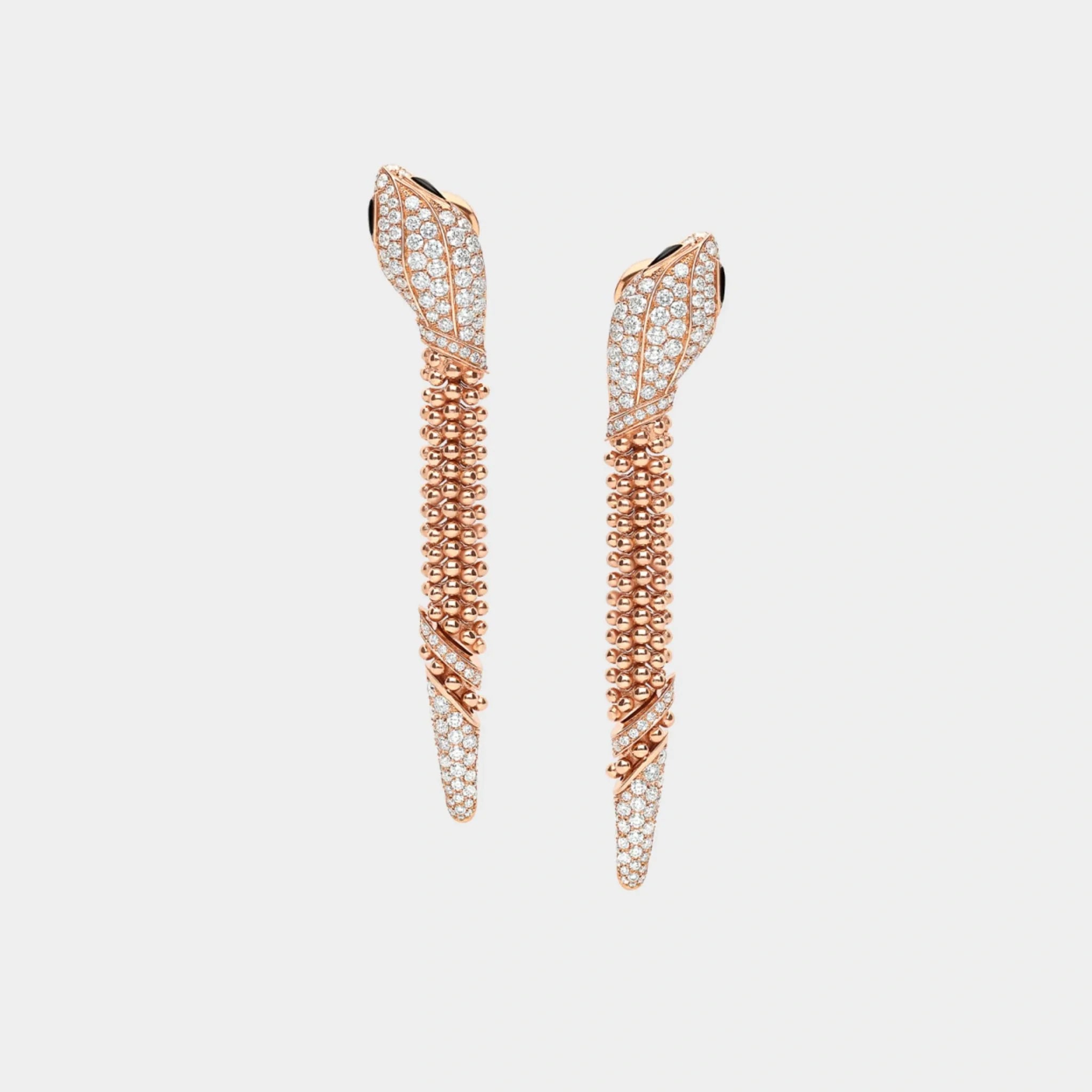 Serpenti Diamond Earrings
