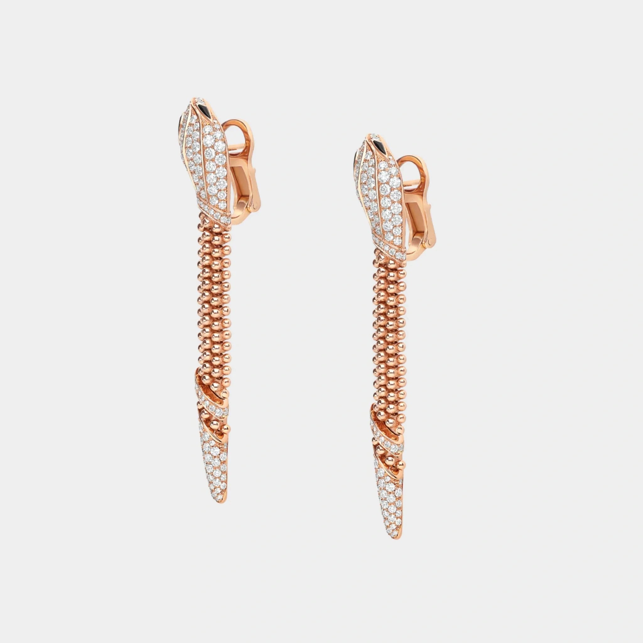 Serpenti Diamond Earrings