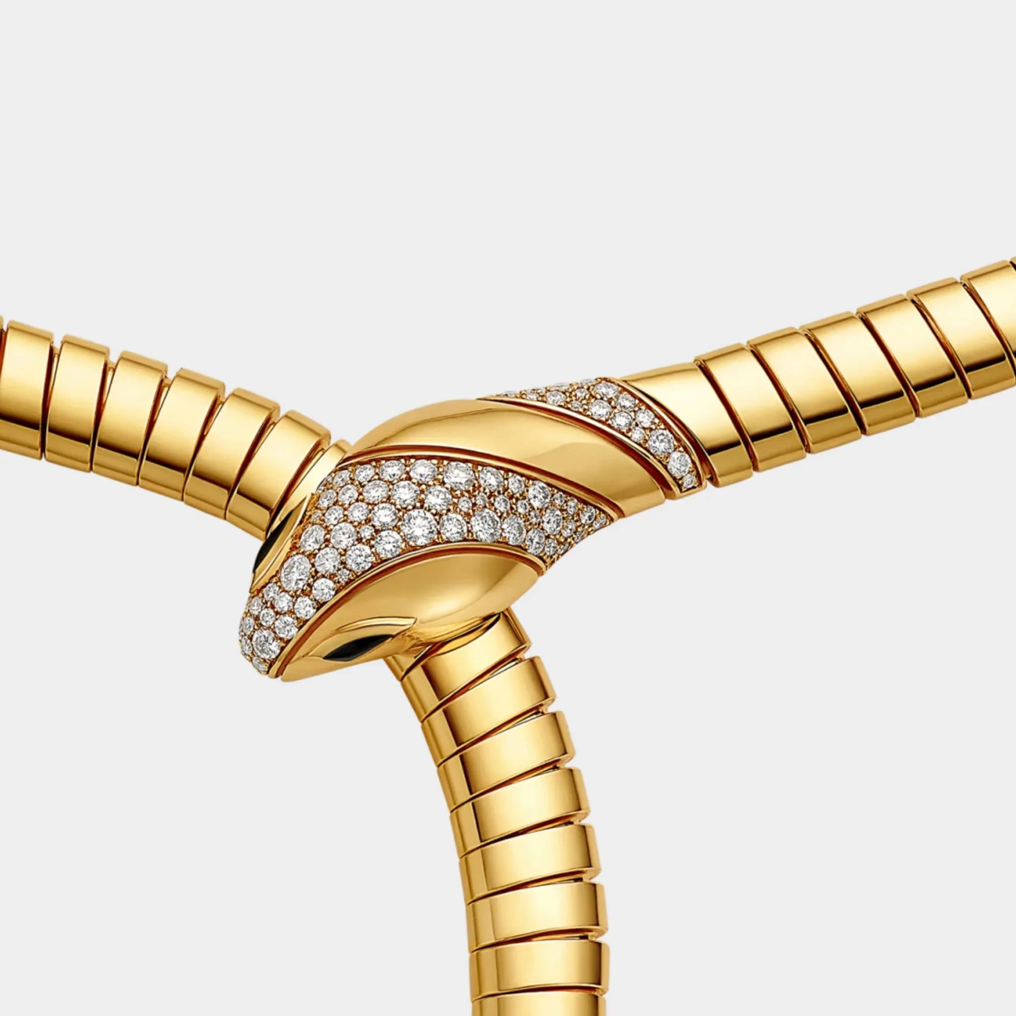 Serpenti Tubogas Diamond Necklace