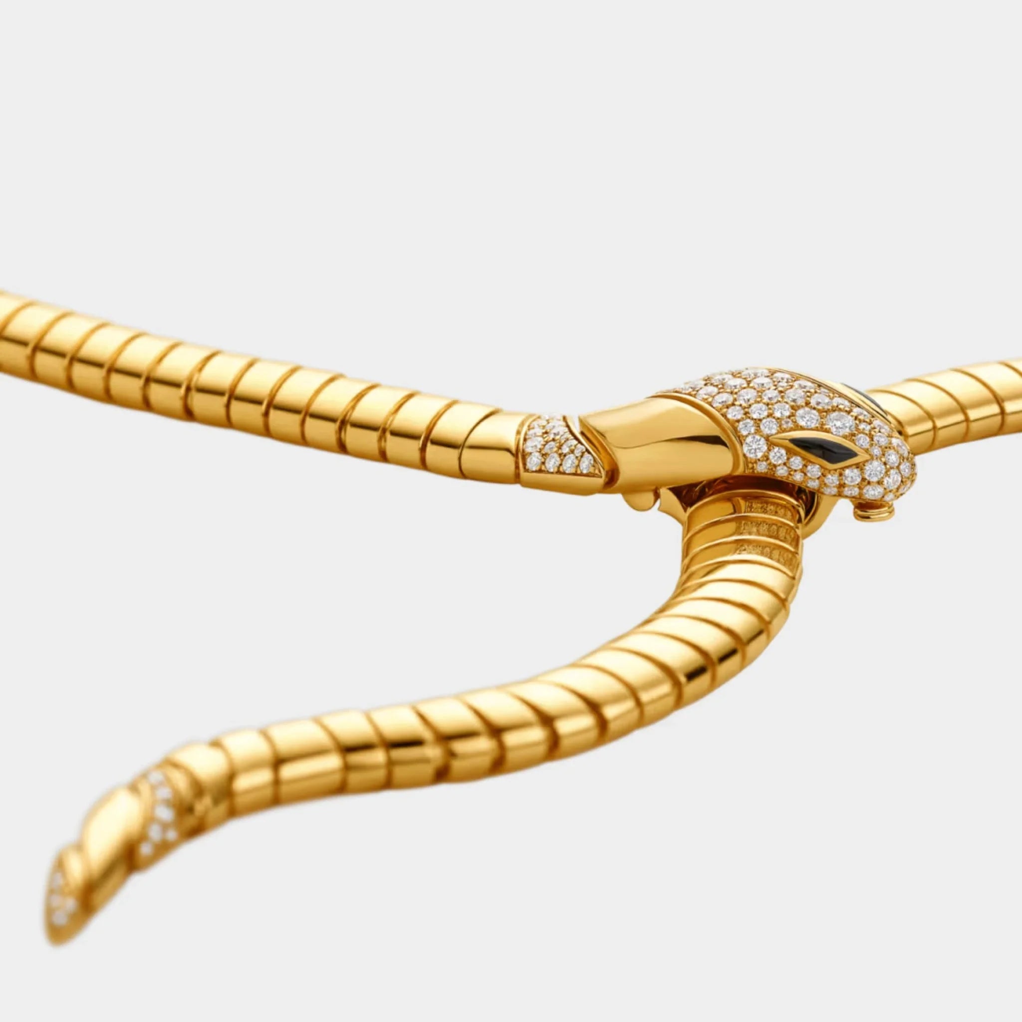 Serpenti Tubogas Diamond Necklace
