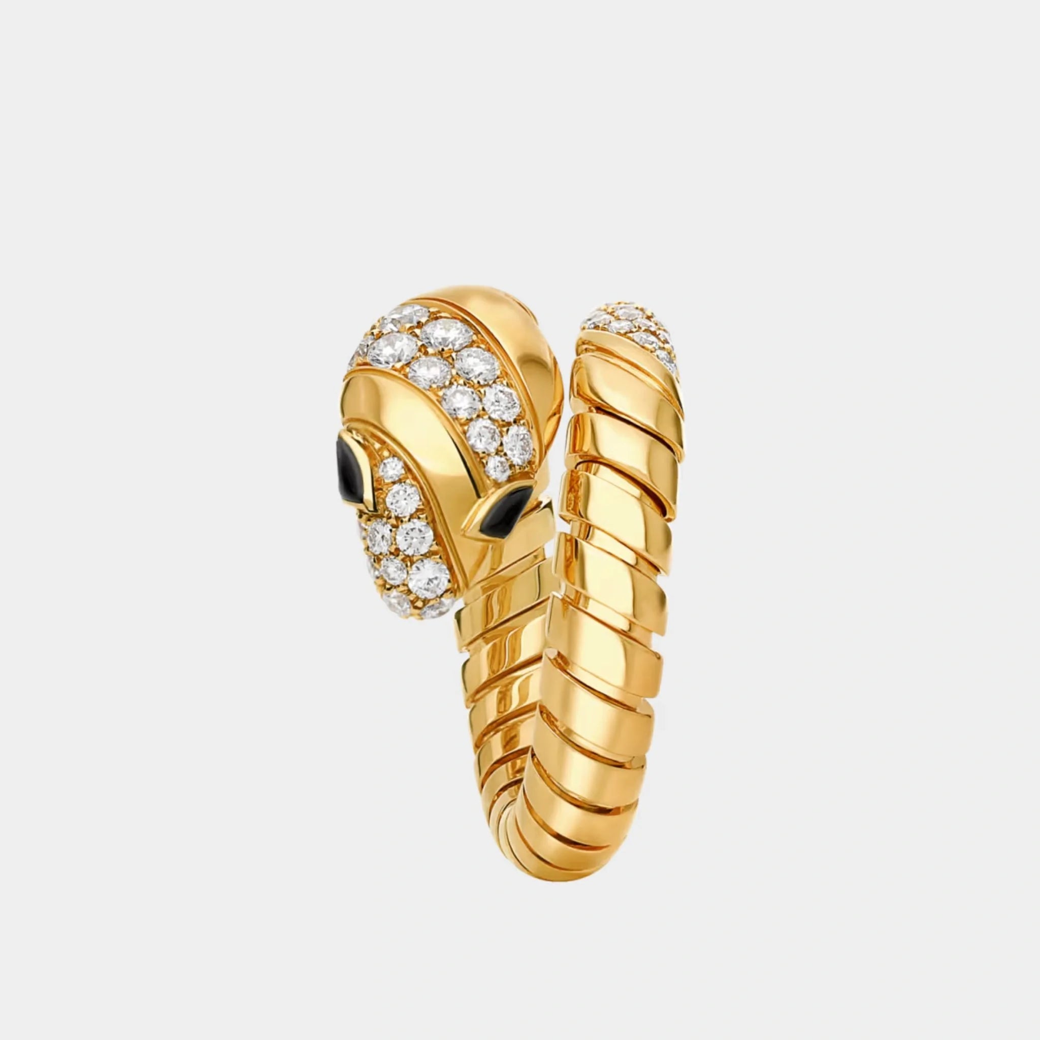 Serpenti Tubogas diamond Ring