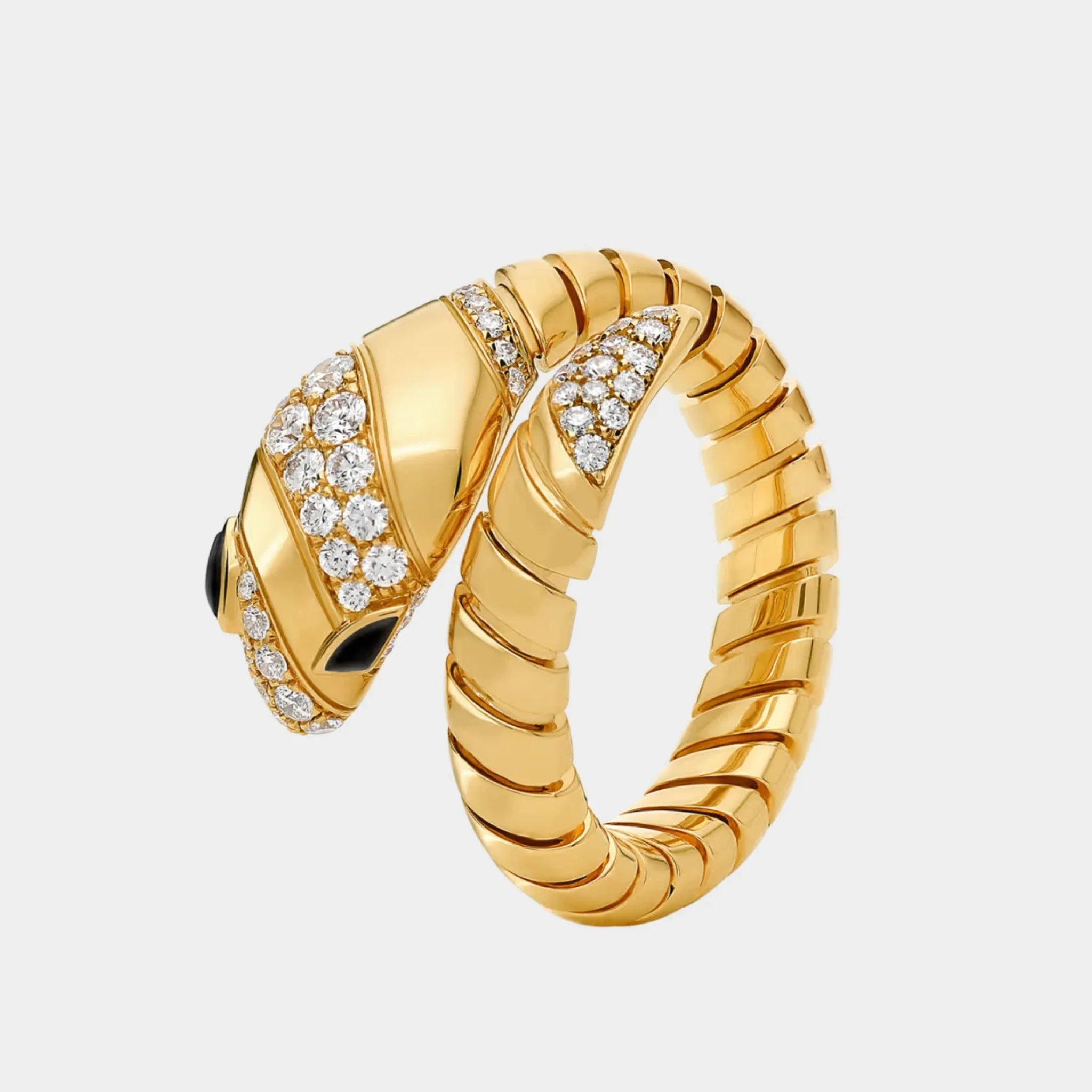 Serpenti Tubogas diamond Ring
