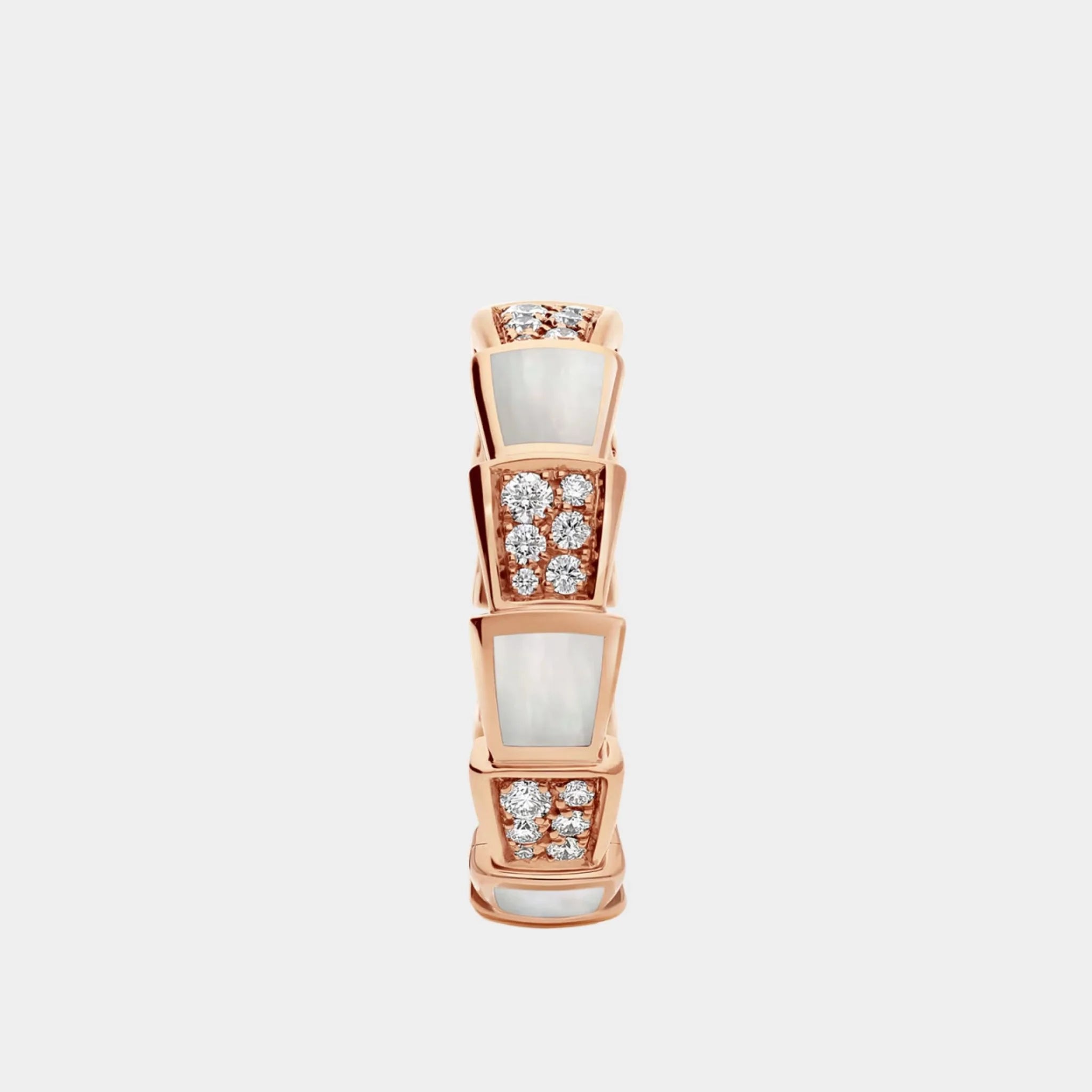 Serpenti Viper diamond Ring With Gemstone