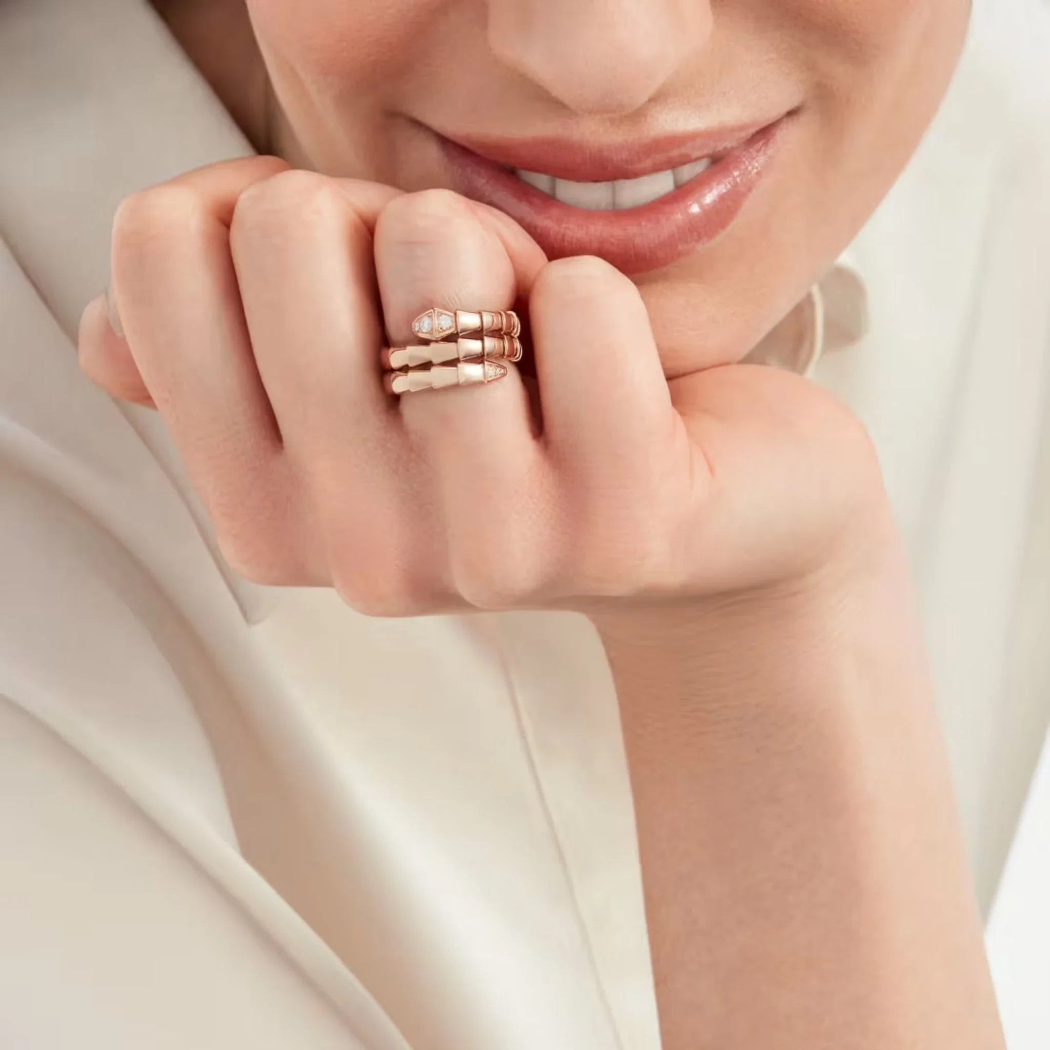 Serpenti Viper Ring 2 Loops