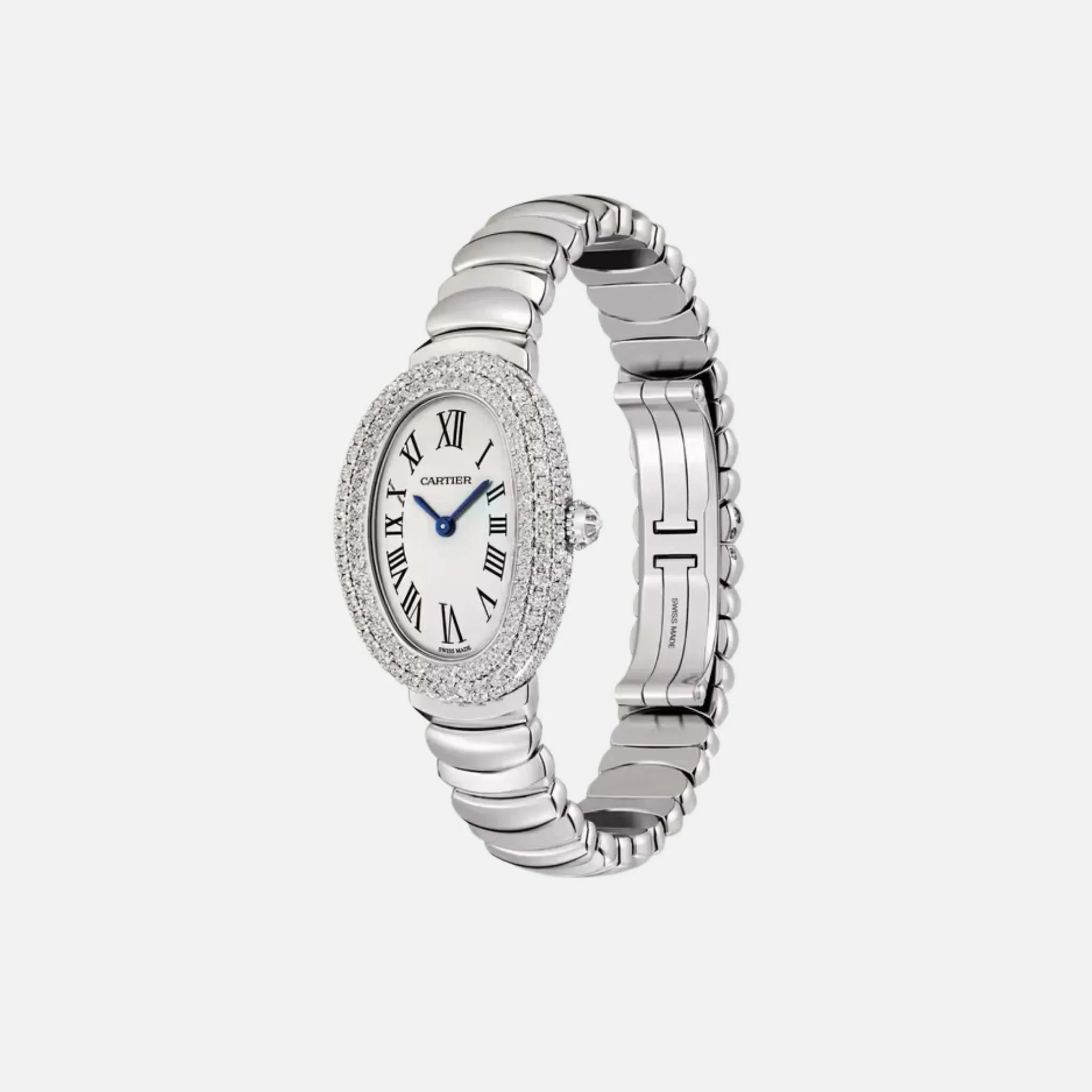 Baignoire Small 18K White Gold Diamond Set WJBA0051