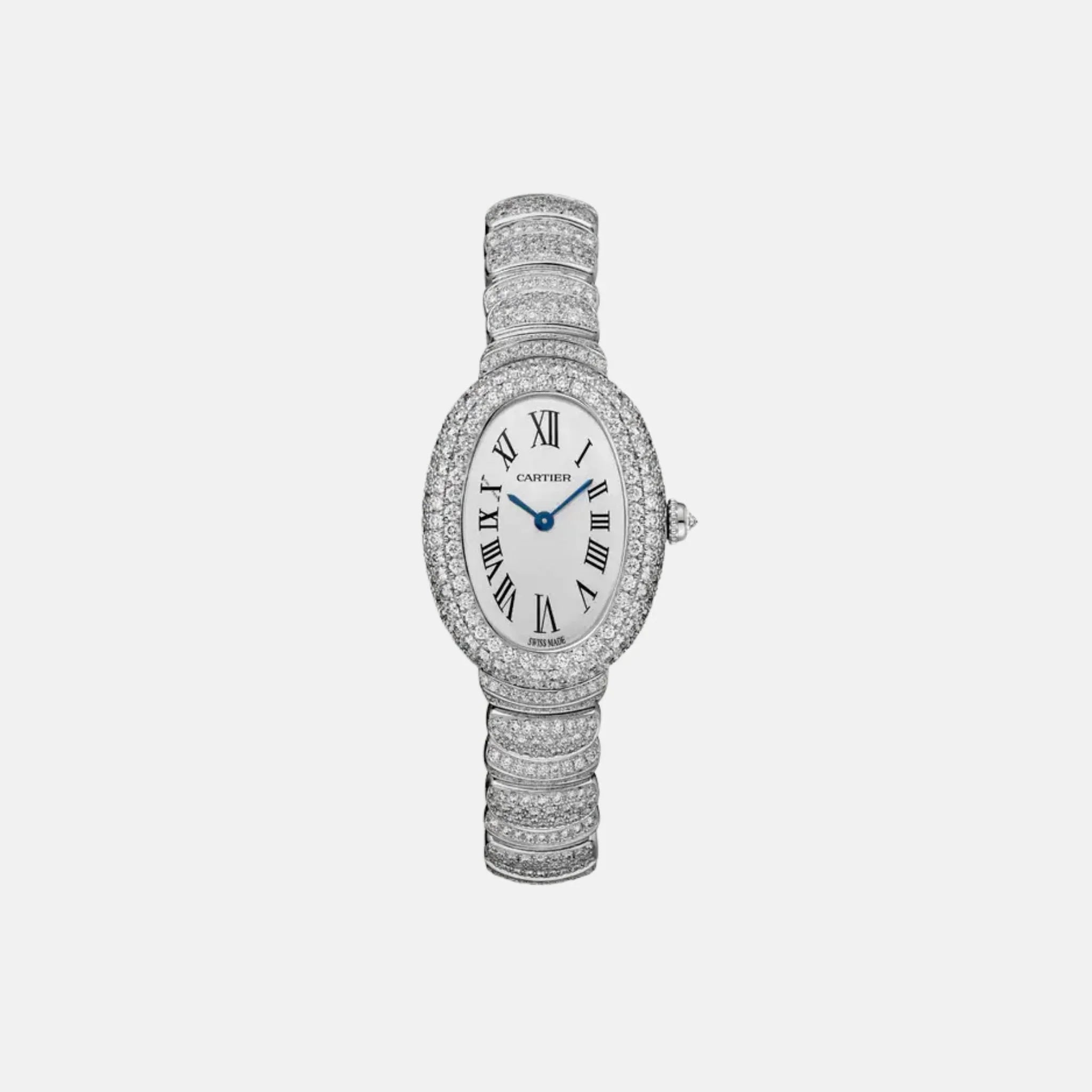 Baignoire Small 18K White Gold Full Diamond Set WJBA0052