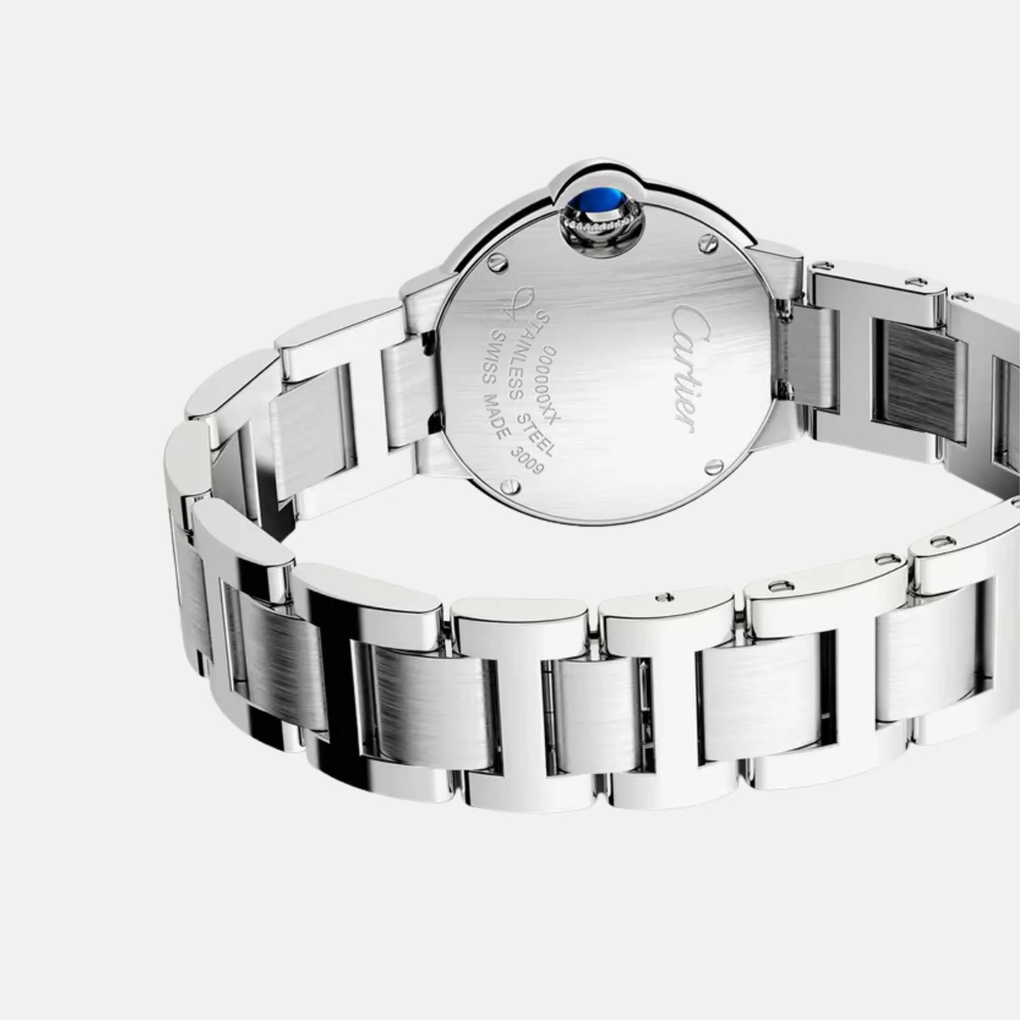 Ballon Bleu 28mm Steel Quartz W69010Z4