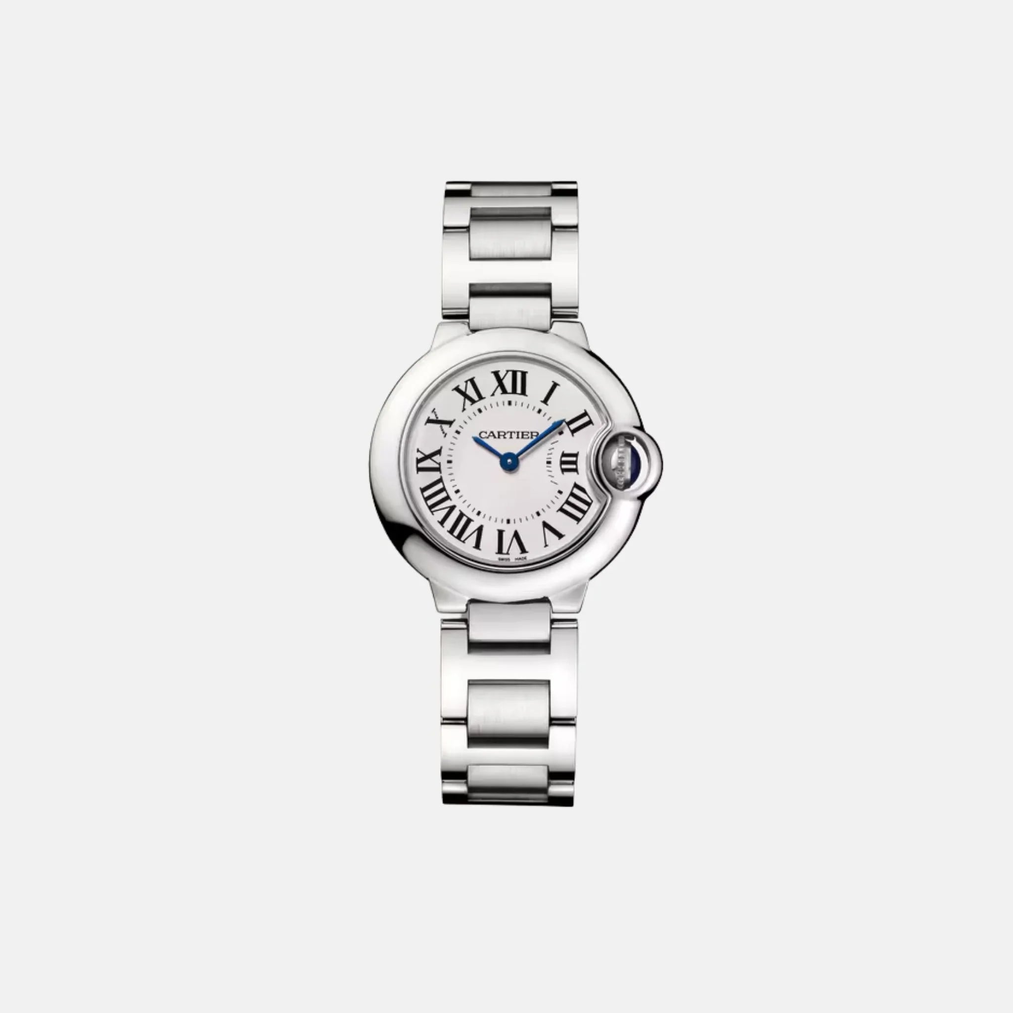 Ballon Bleu 28mm Steel Quartz W69010Z4