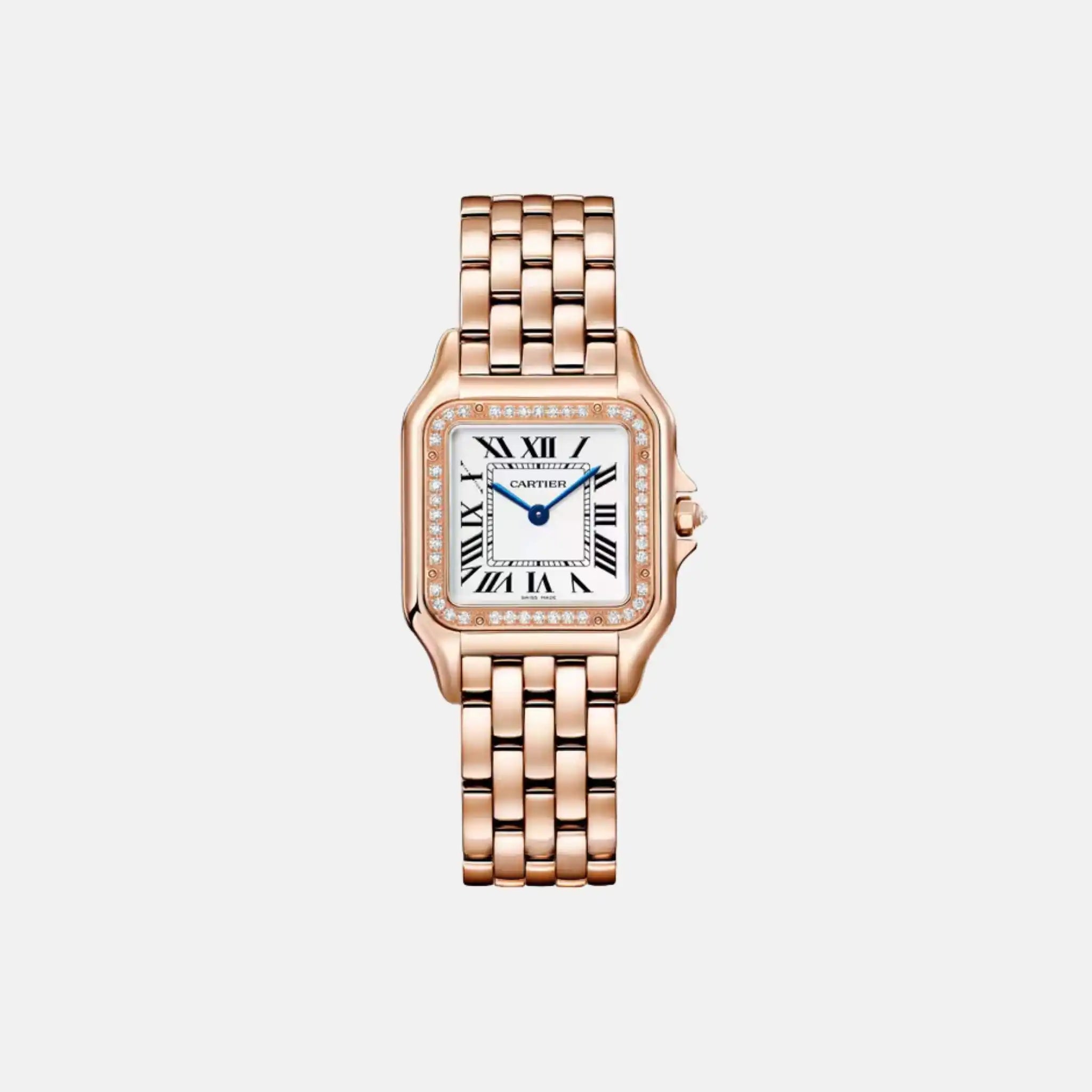 Panthere Medium Model Rose Gold Diamond Set WJPN0009