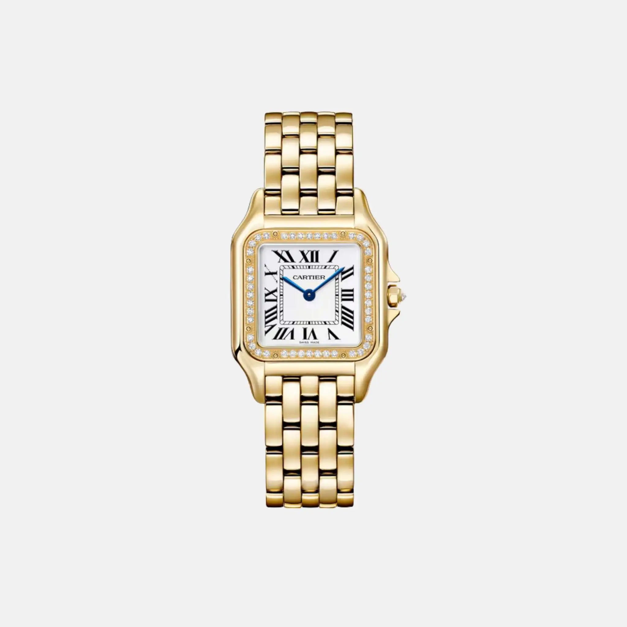 Panthere Medium Model Yellow Gold Diamond Set WJPN0066