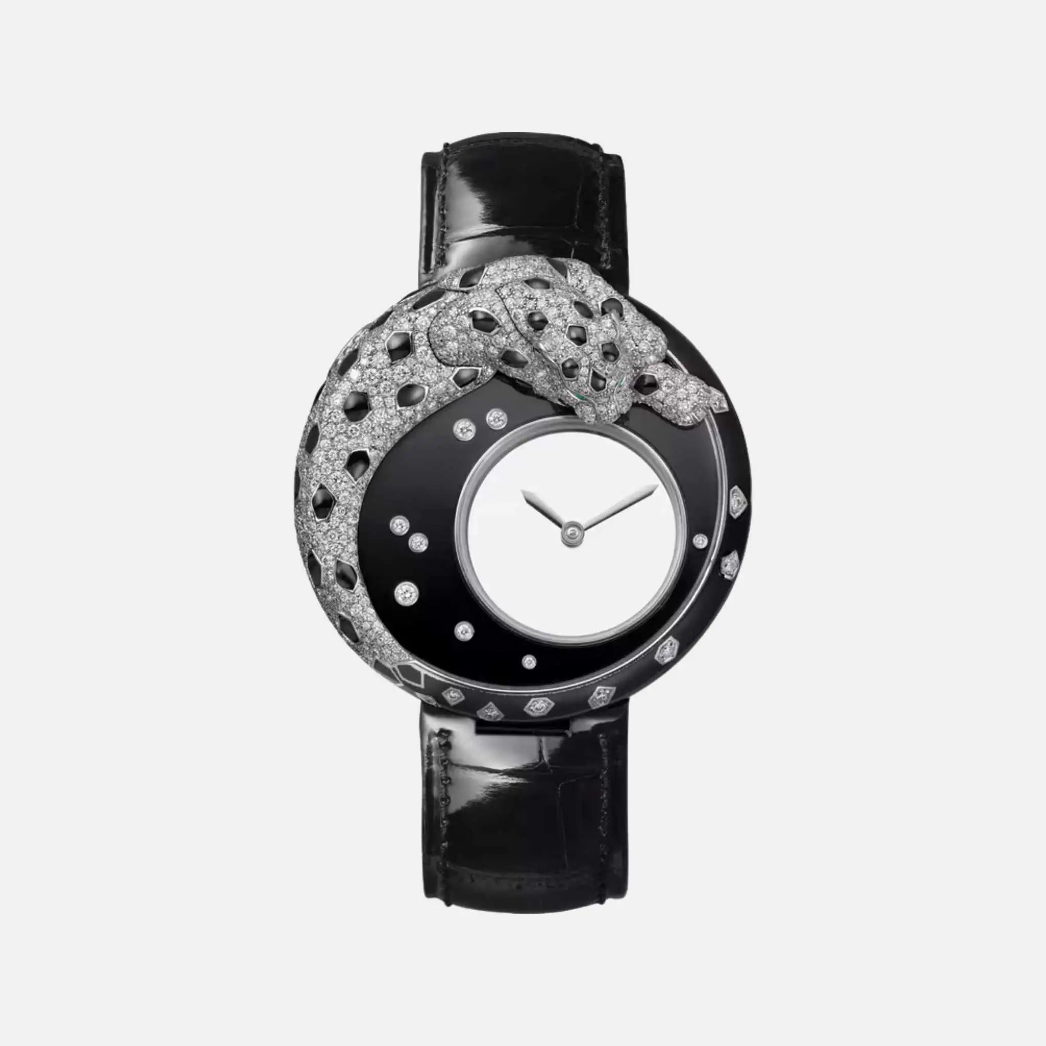 Panthere Mysterieuse 40mm Rhodium White Gold HPI01011