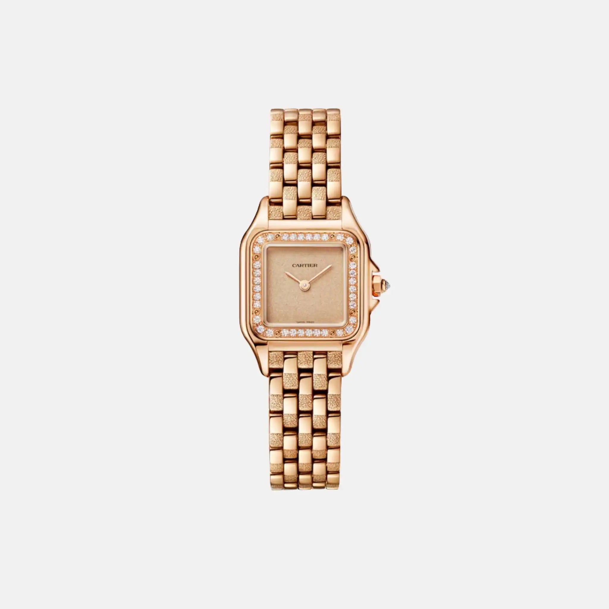 Panthere Small Model Rose Gold Diamond Set WJPN0058