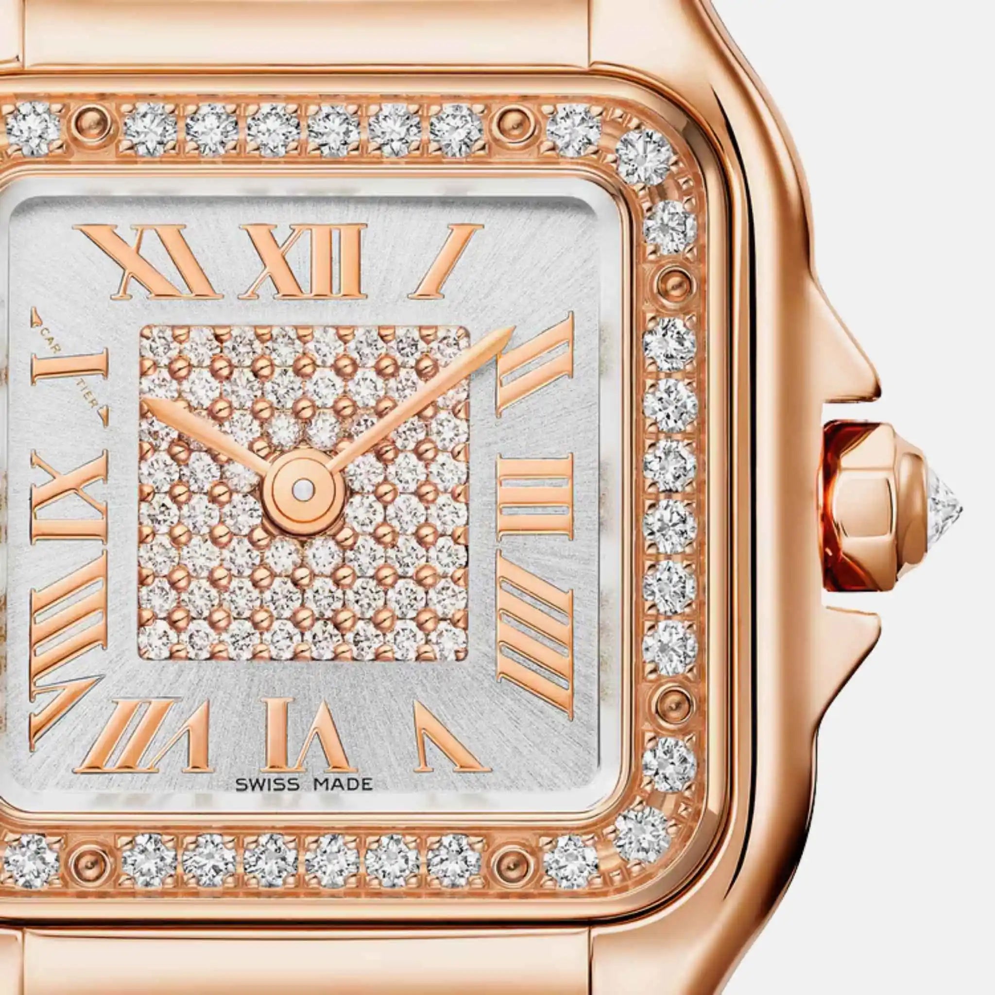 Panthere Small Model Rose Gold Diamond Set WJPN0077