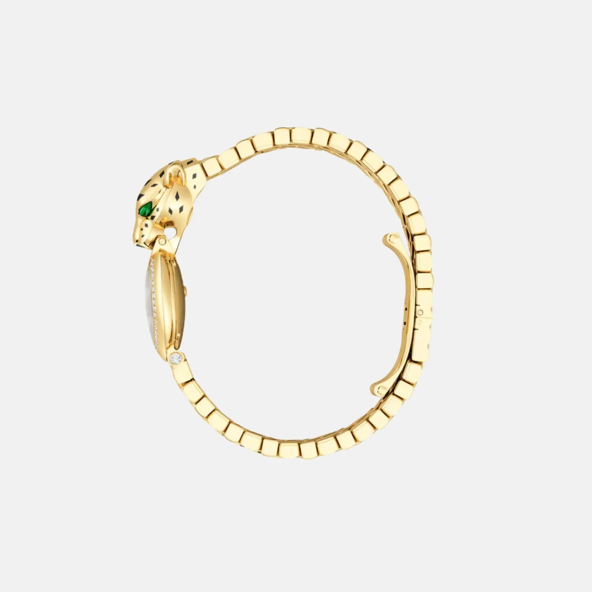 Panthere Yellow Gold Diamond Panther Head HPI01380