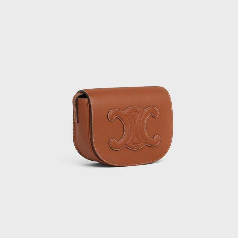 Folco Cuir Triomphe In Smooth Calfskin Handbag