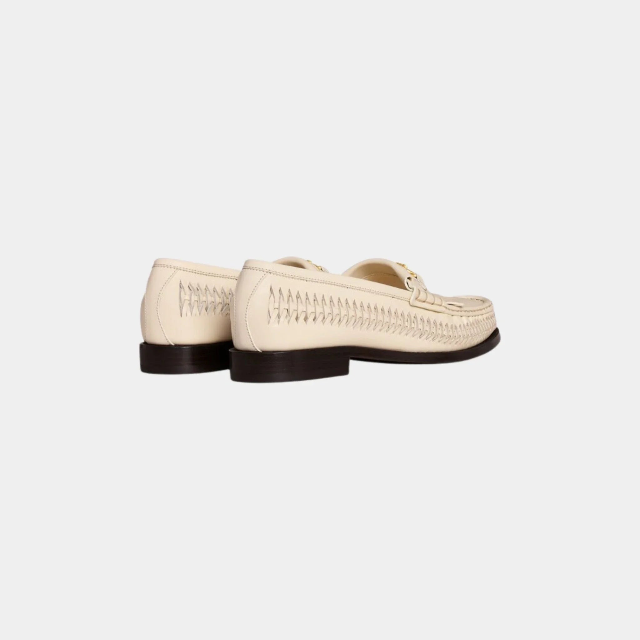 Celine Luco Braided Loafer in Calfskin