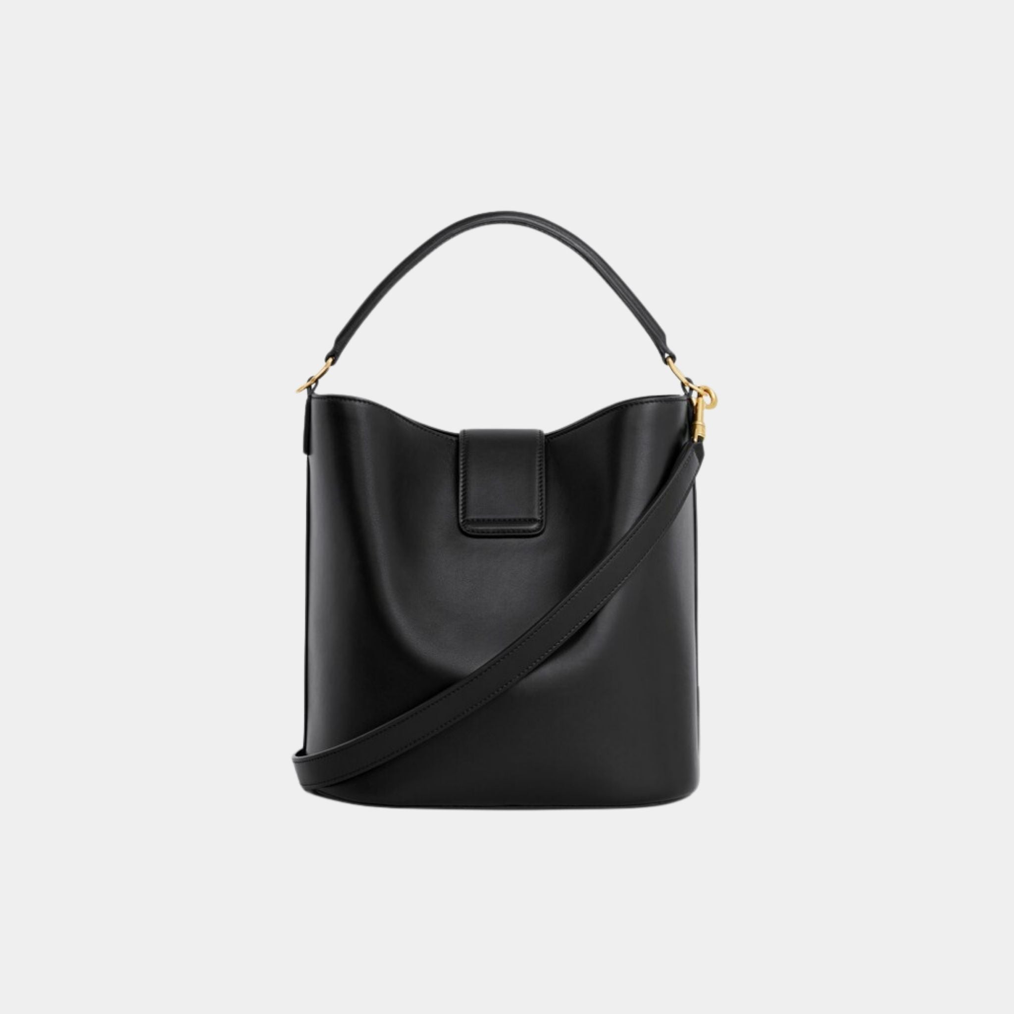 Medium Bucket Louise in Smooth Calfskin