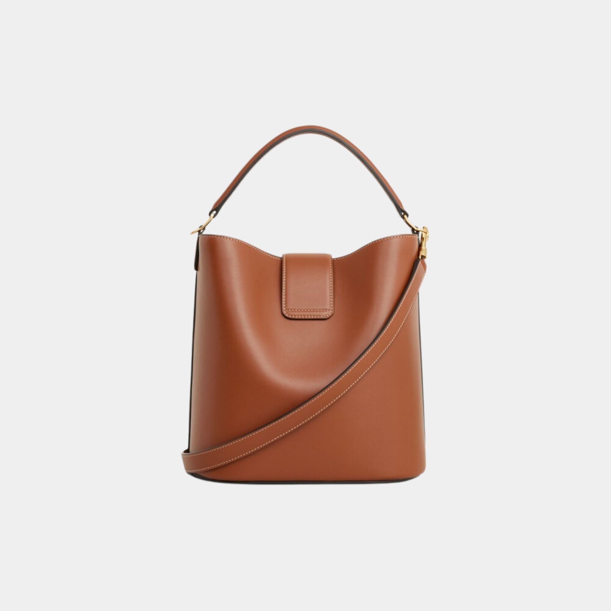 Medium Bucket Louise in Smooth Calfskin