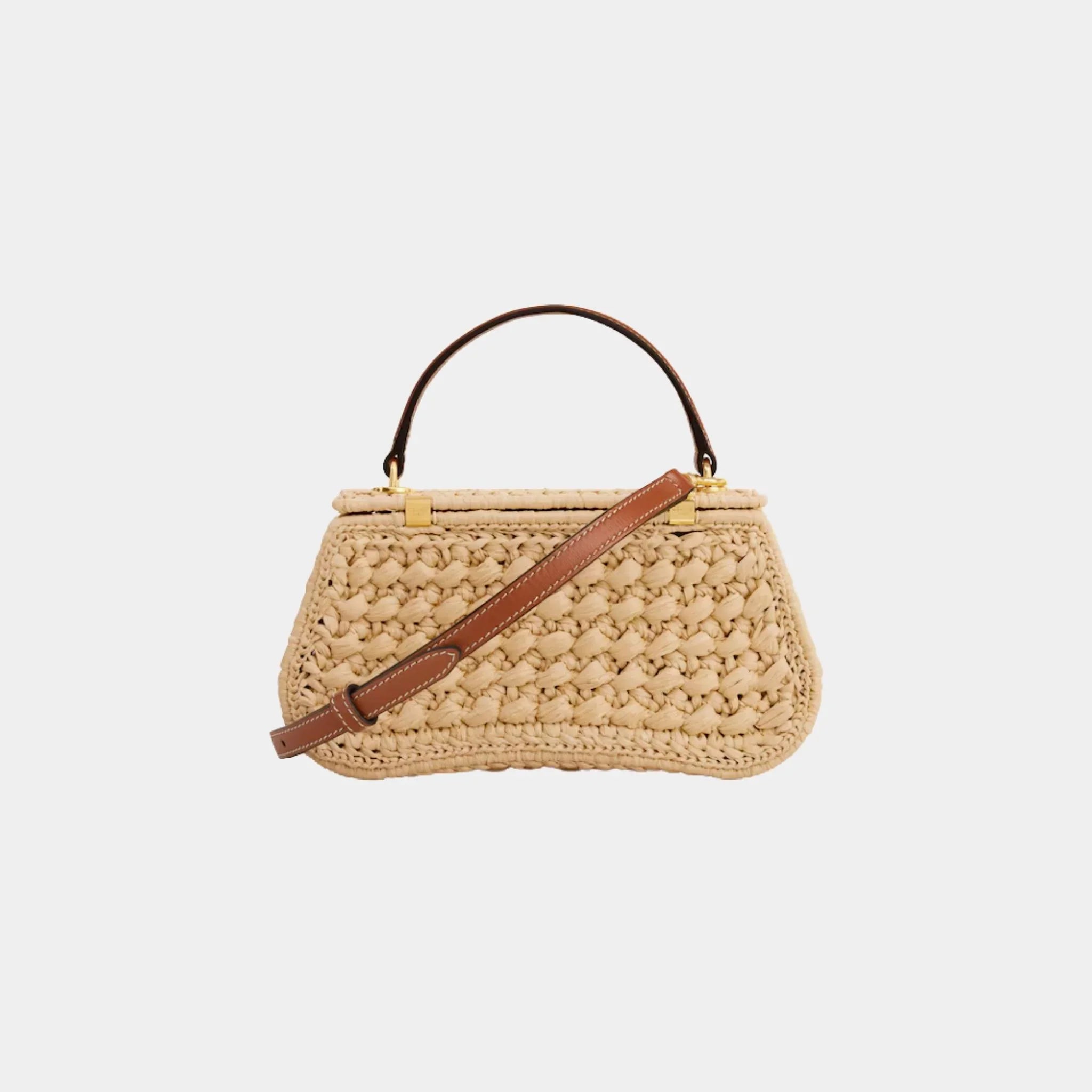 Teen Celine Lola in Raffia Effect Textile