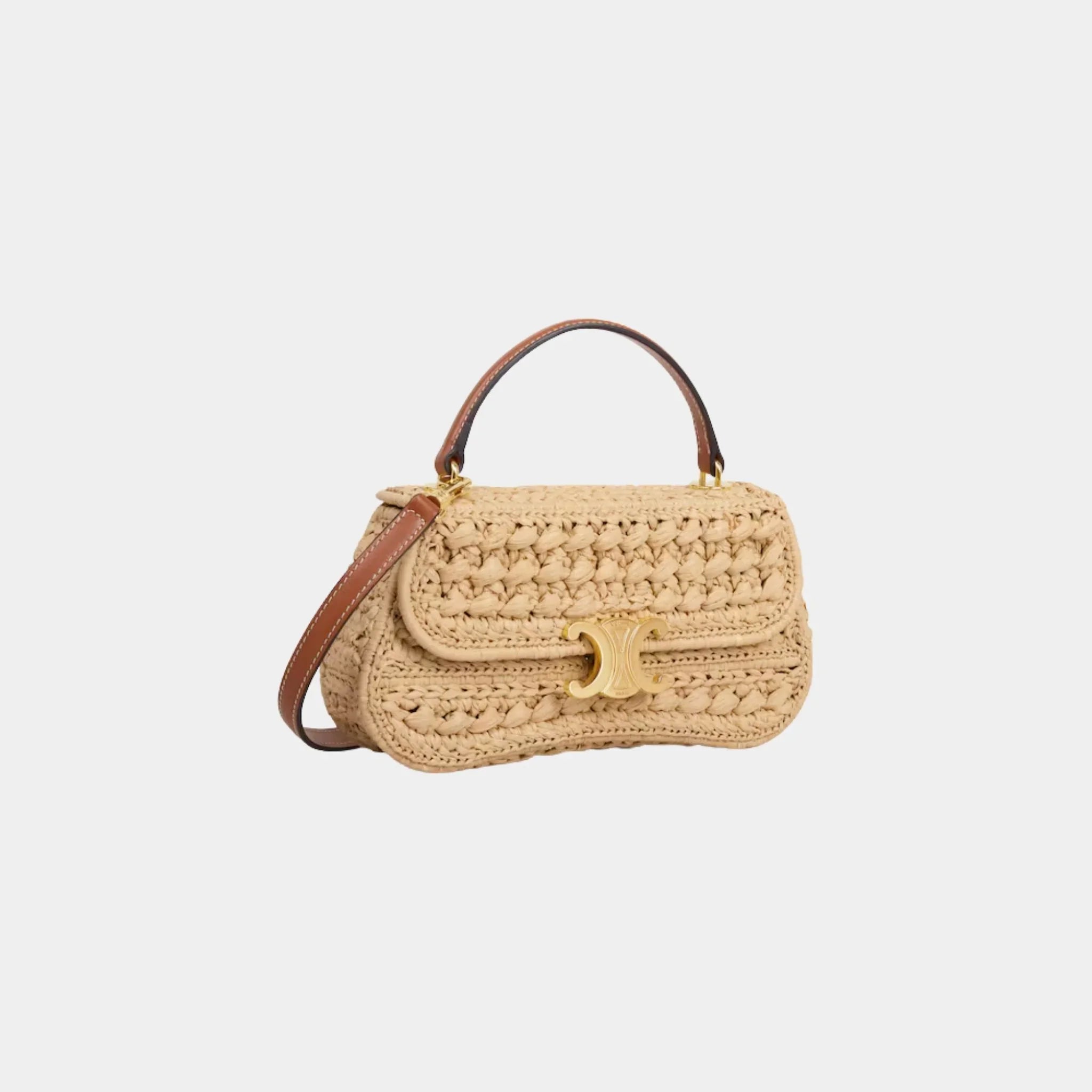 Teen Celine Lola in Raffia Effect Textile