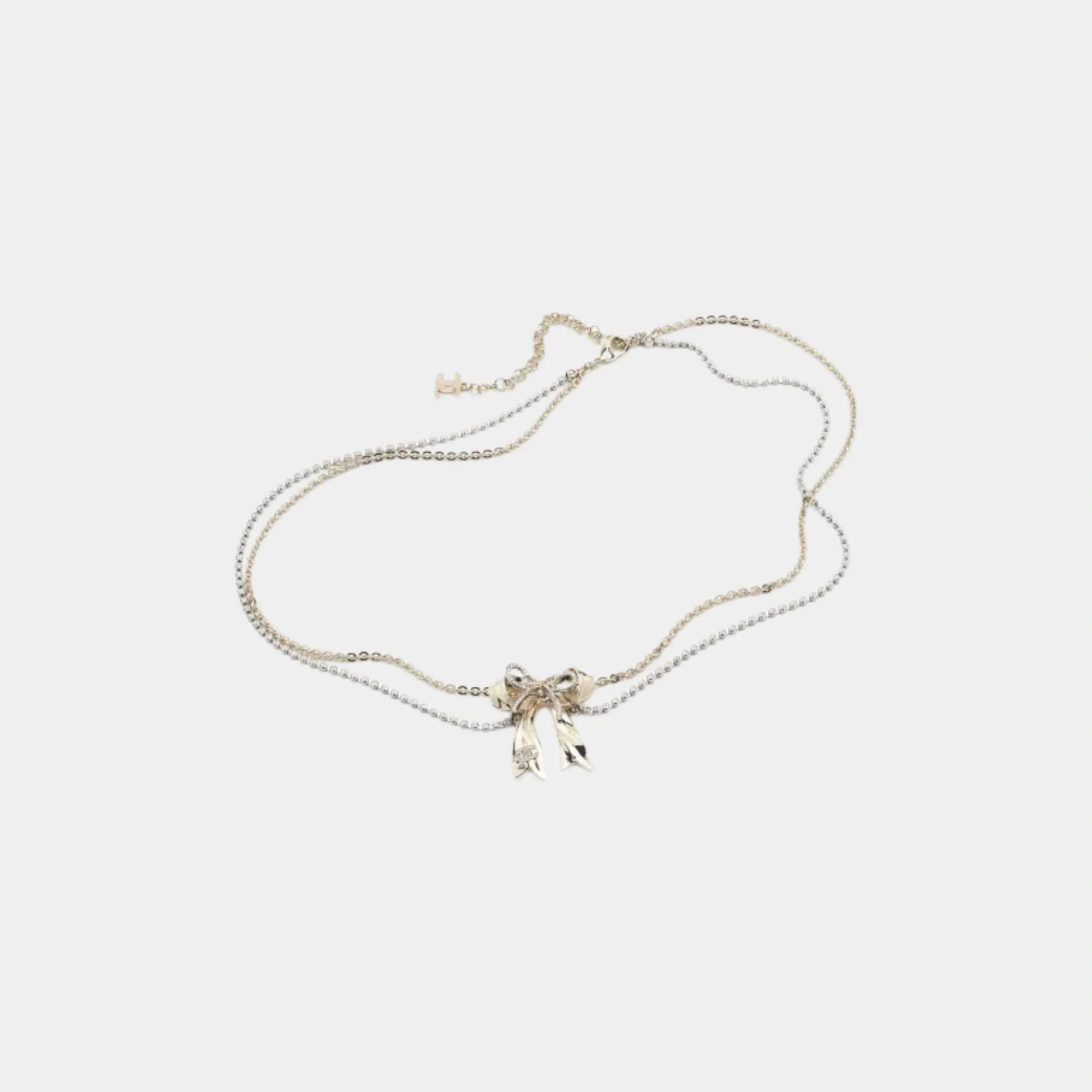 Chain belt Metal & Rhinestones Silver Gold & Crystal