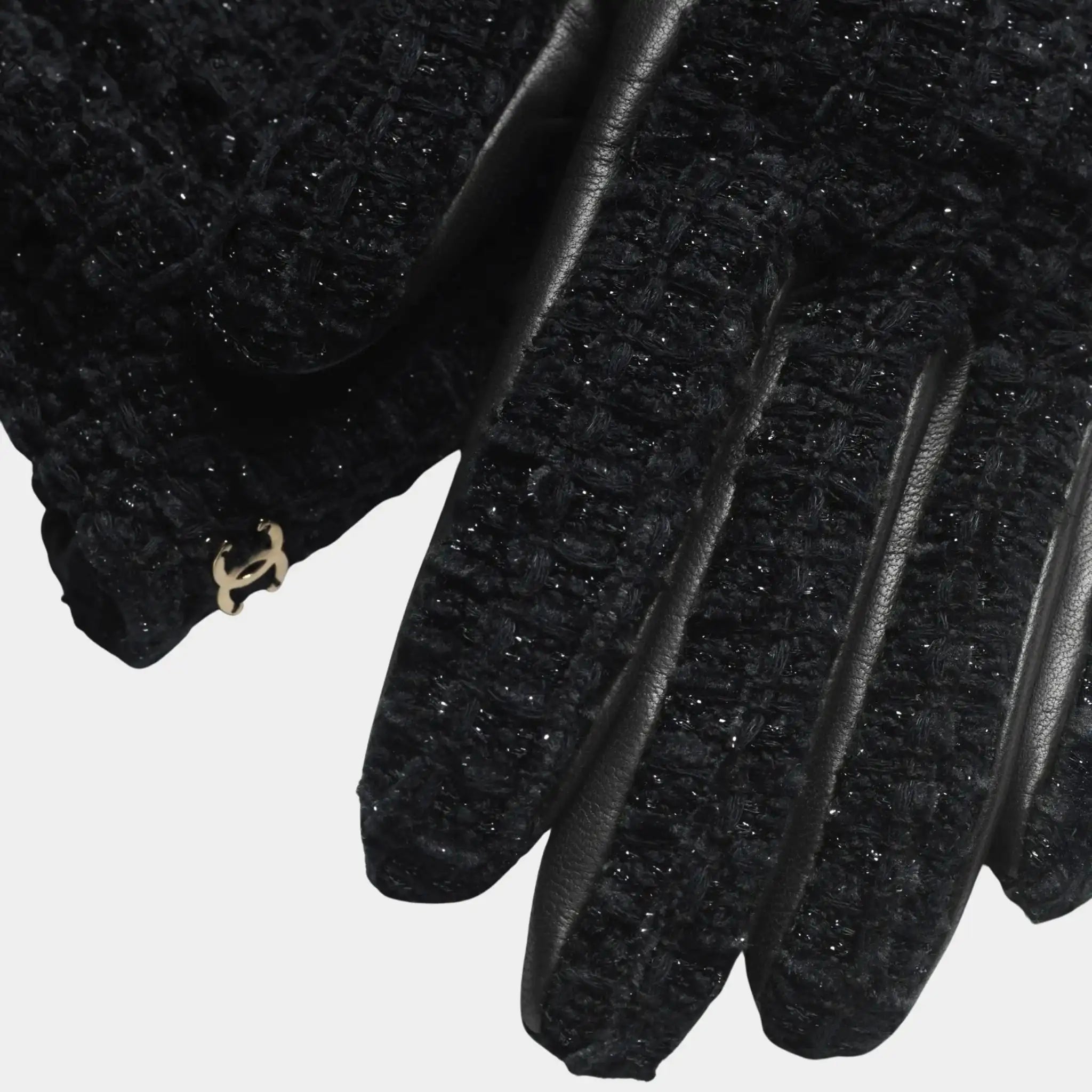 Hand Gloves Tweed & Lambskin