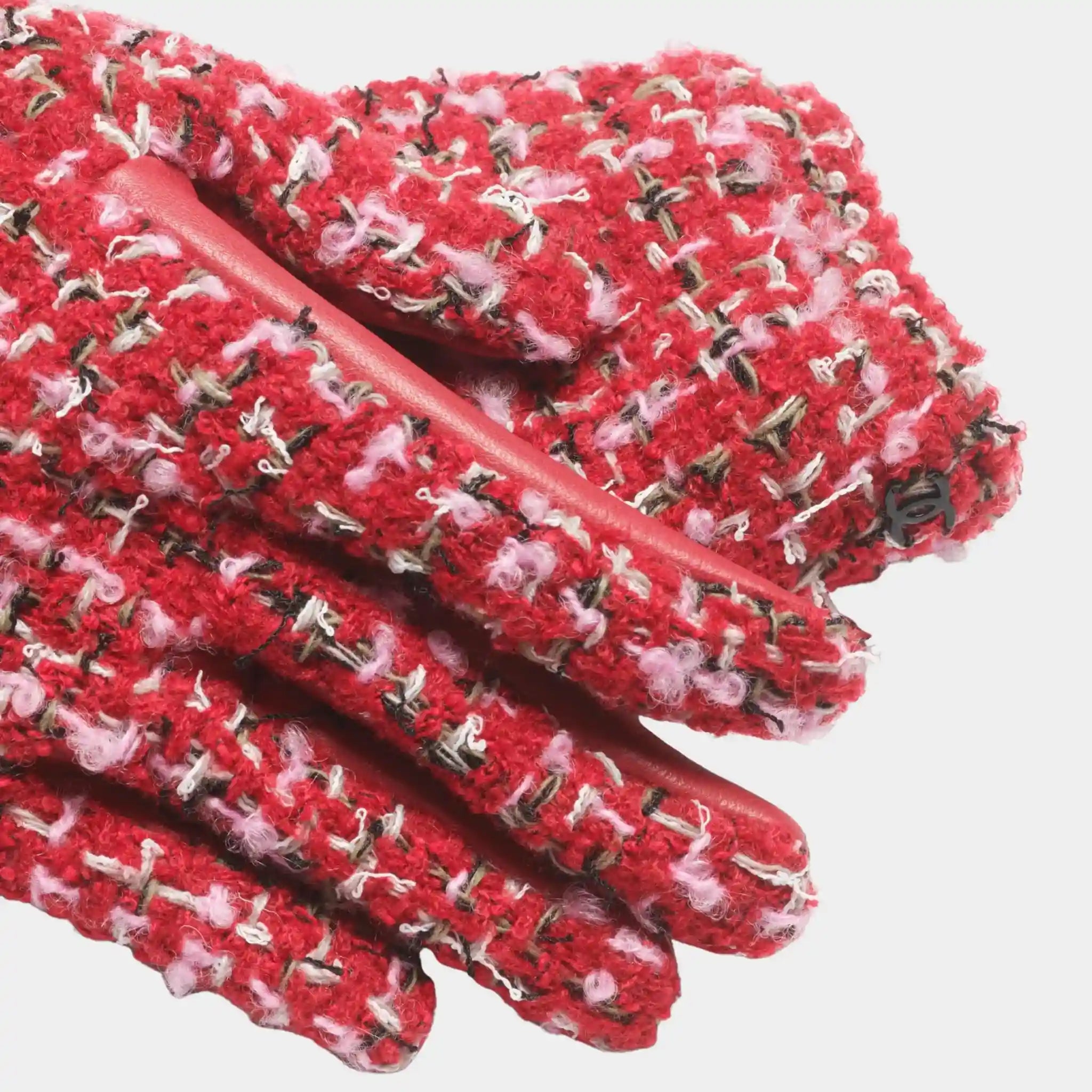 Hand Gloves Tweed & Lambskin