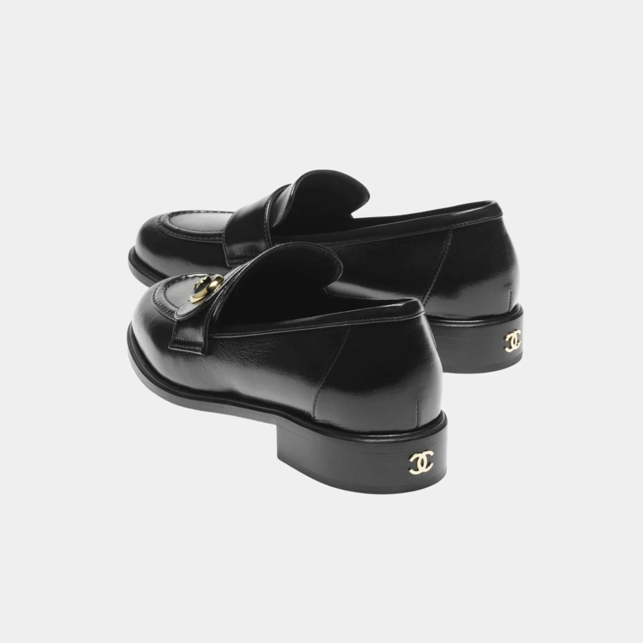 Loafers in Shiny Calfskin