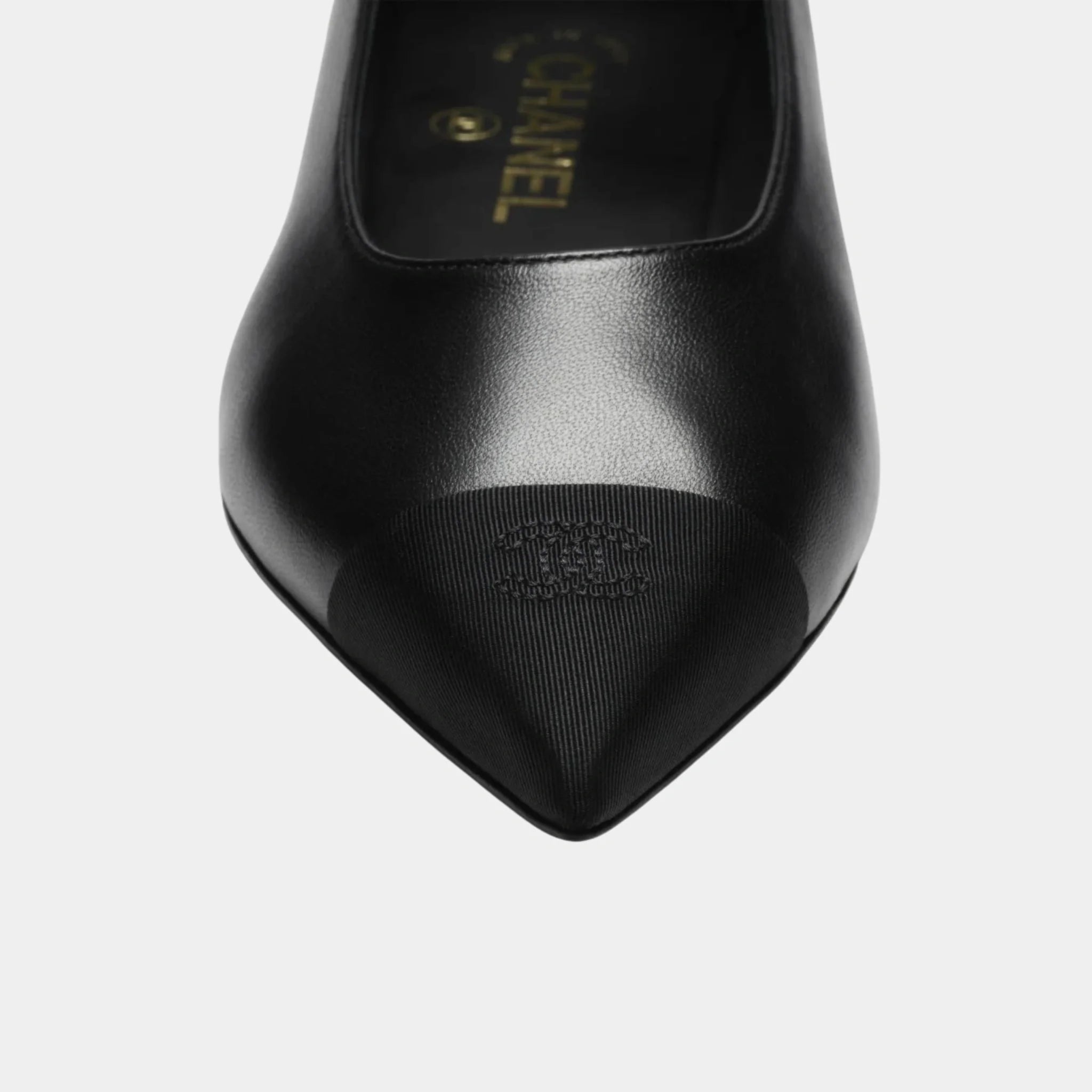 Mary Janes in Lambskin and Grosgrain