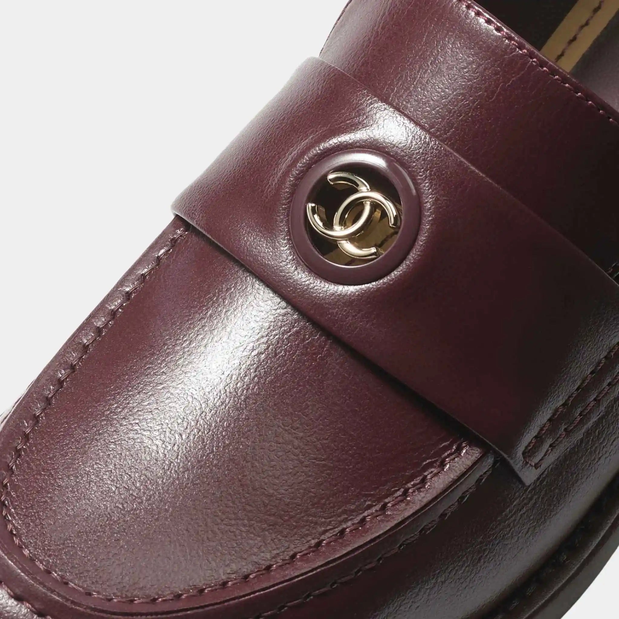 Moccasins Calfskin Burgundy