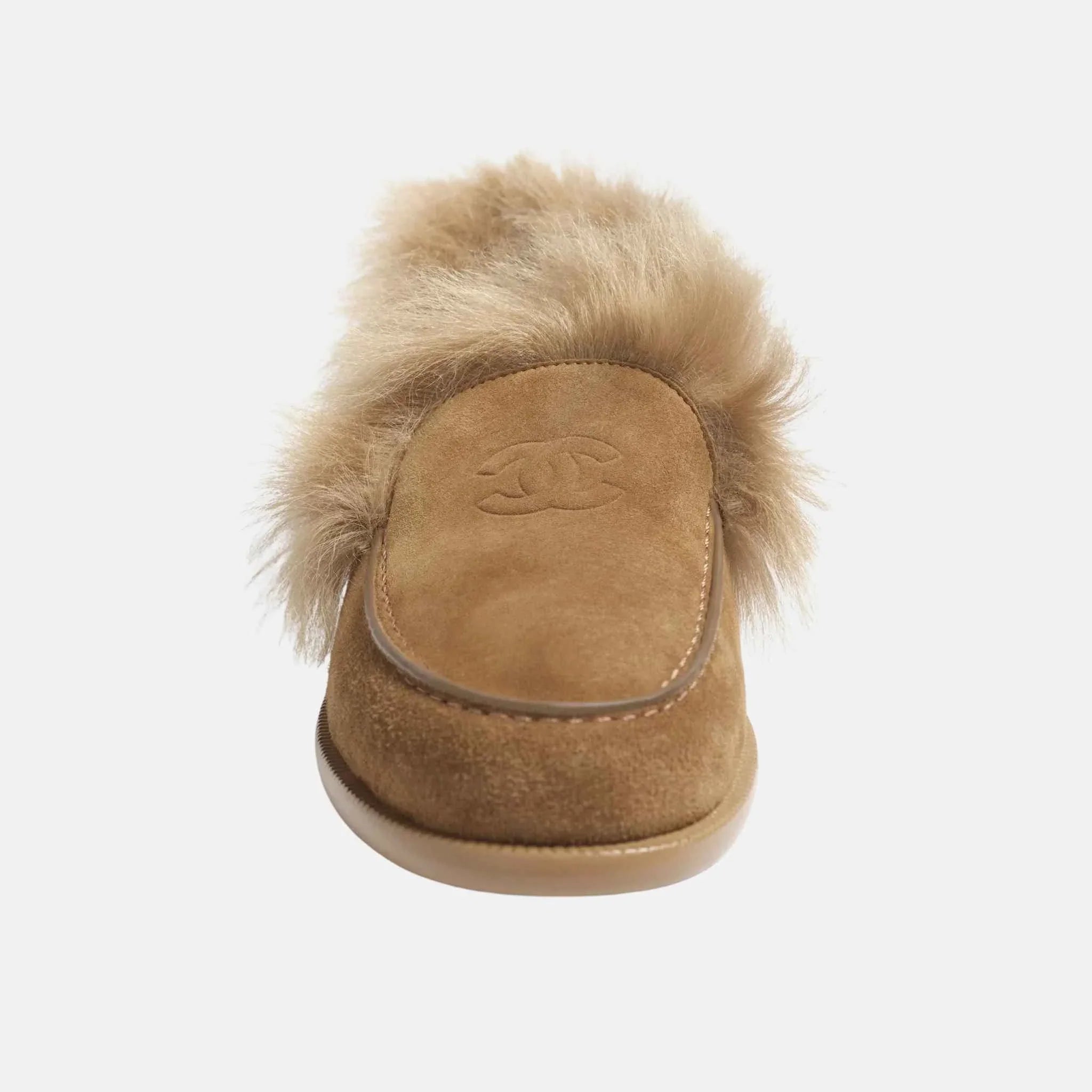Moccasins Suede Kidskin And Shearling Lambskin