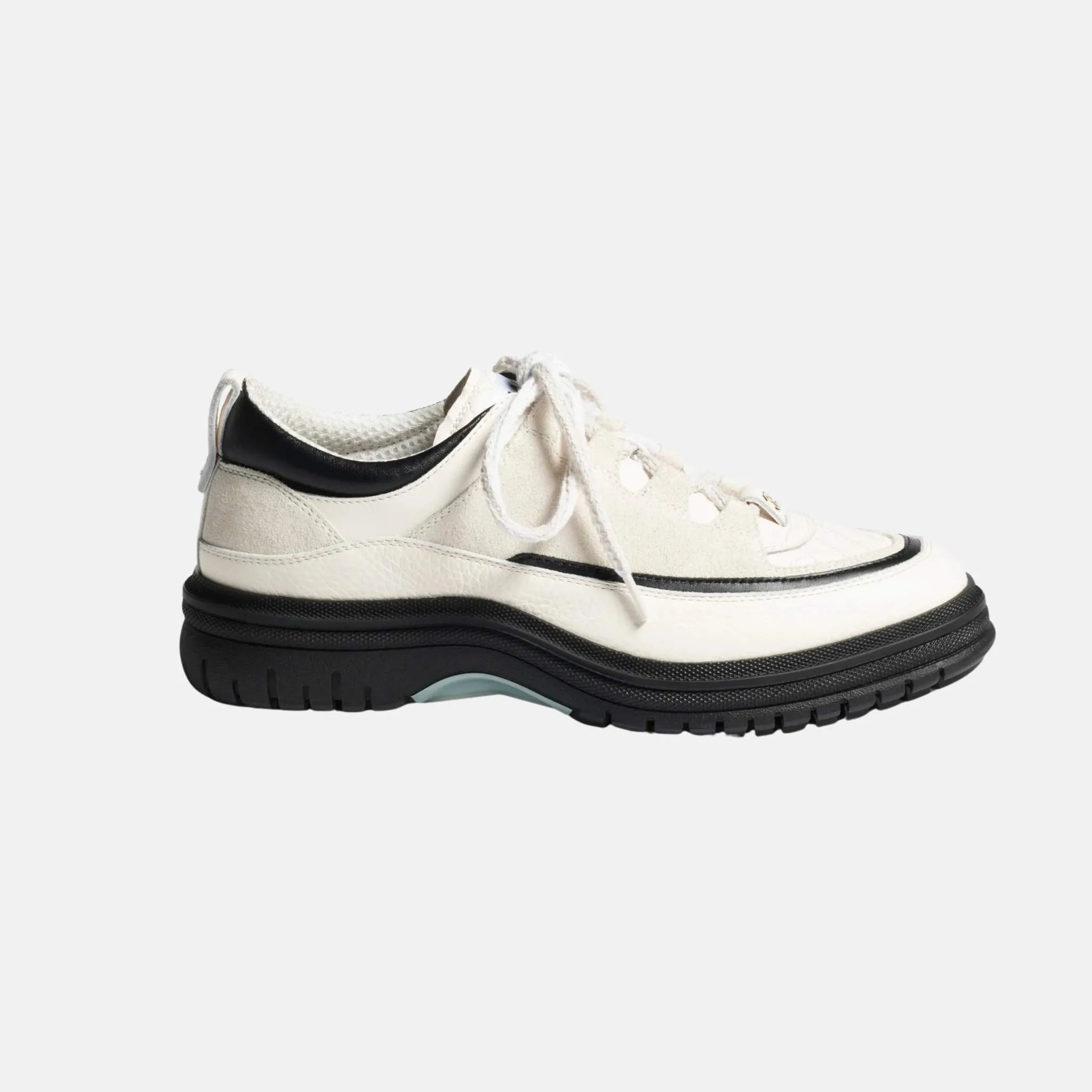 Chanel Sneakers in Velvet Veal and Lamb, Side