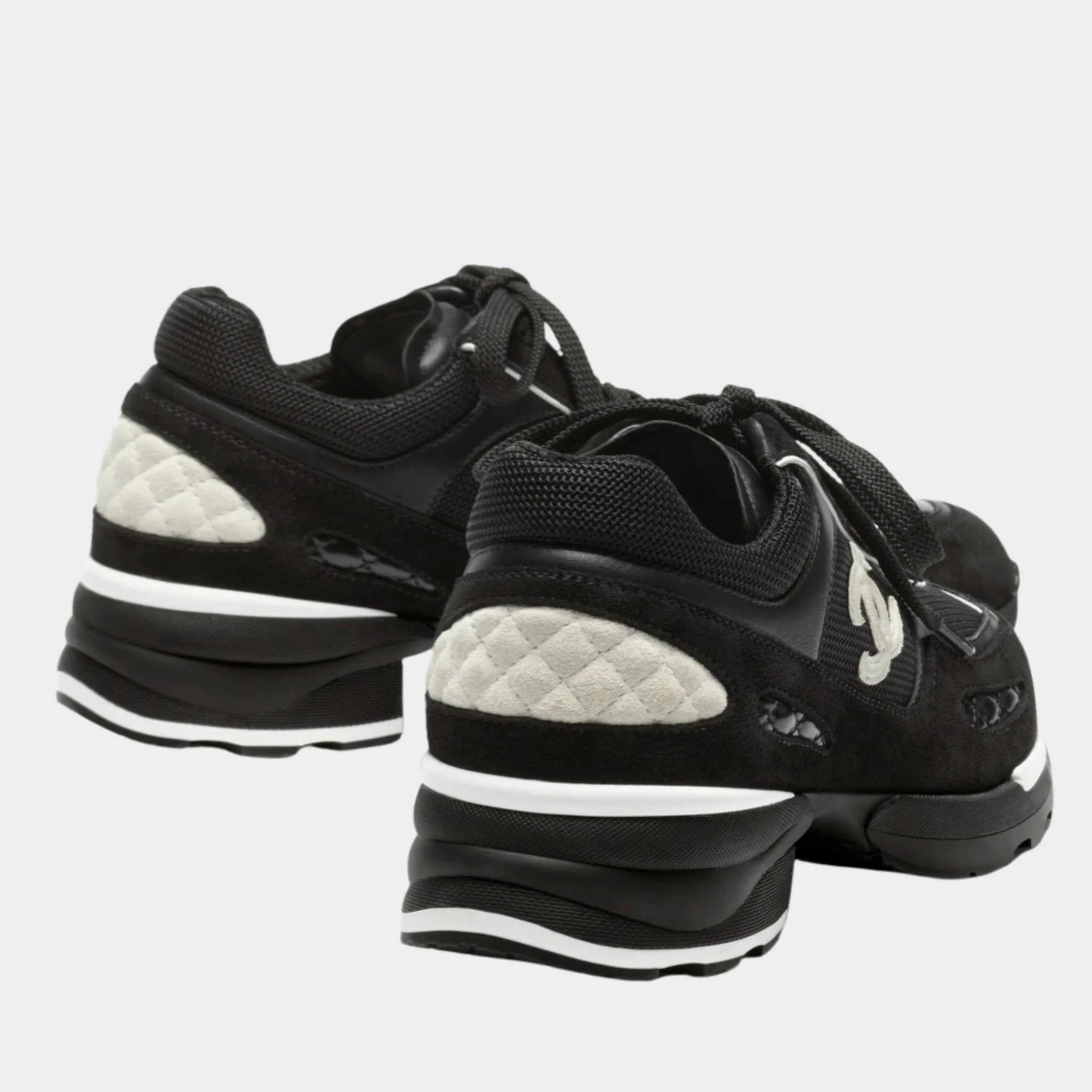 Sneakers Mixed Fibers Suede Calfskin & Calfskin