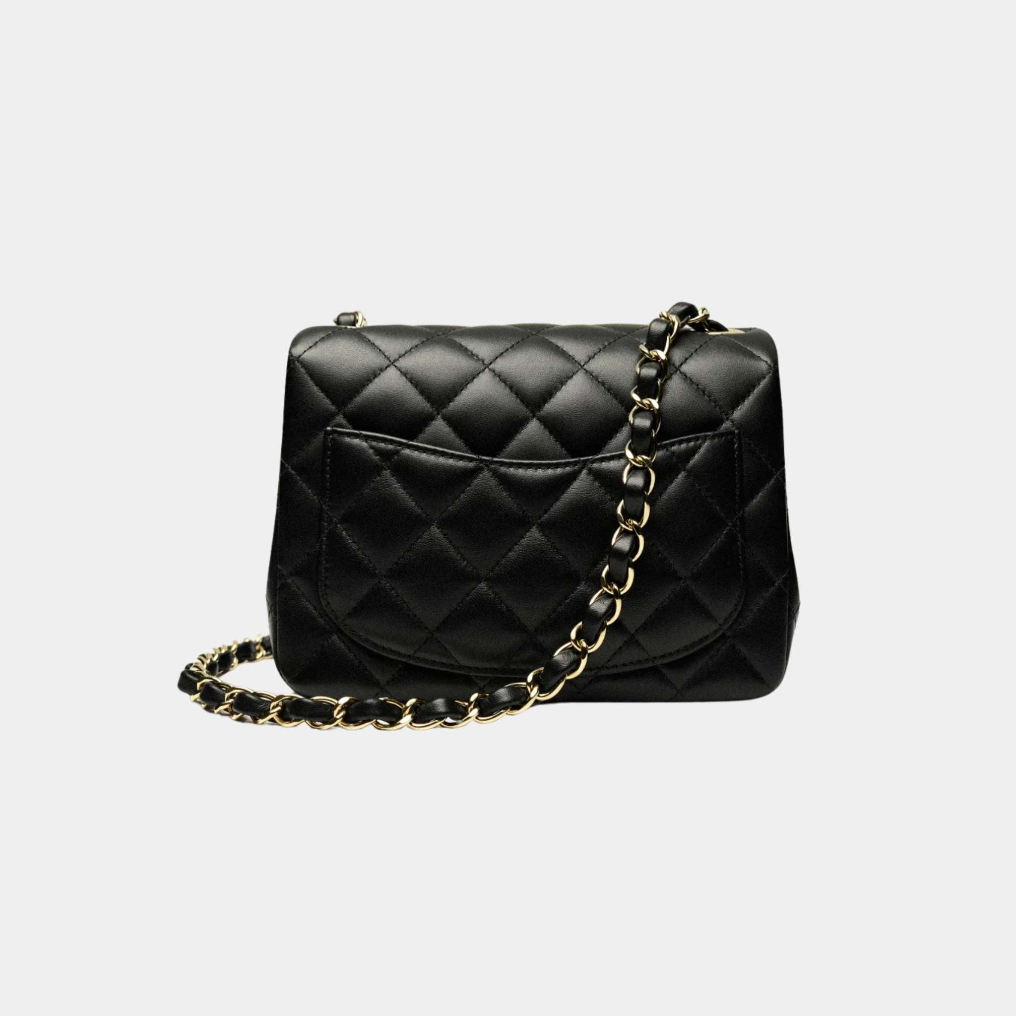 Square Mini Classic Handbag Lambskin