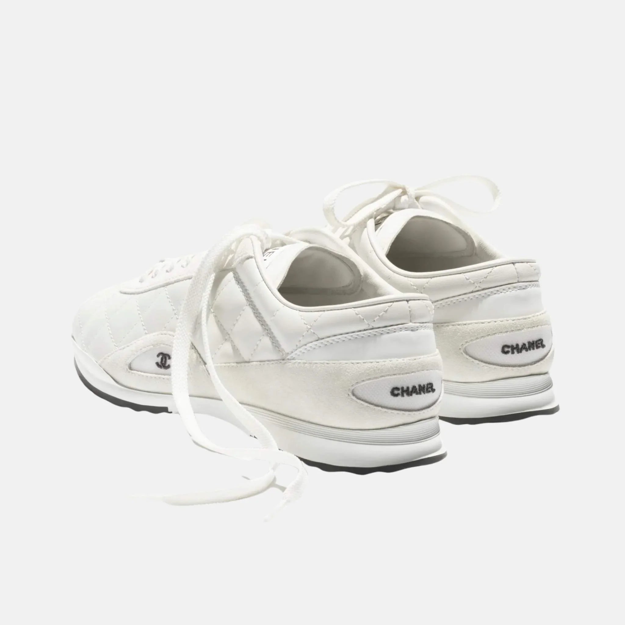 Trainers in Calfskin and Suede Calfskin