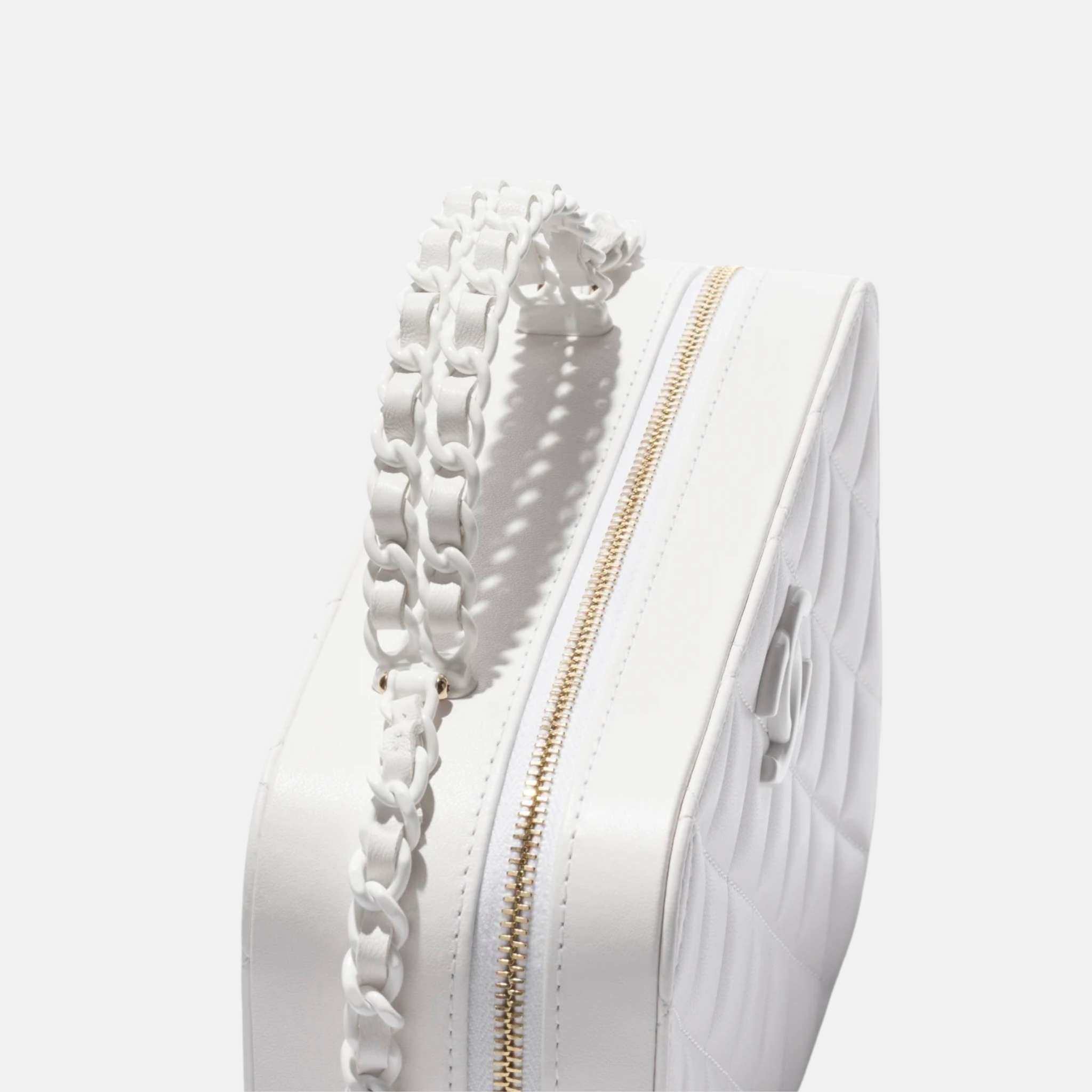 Vanity Case In Lambskin & Lacquered Metal