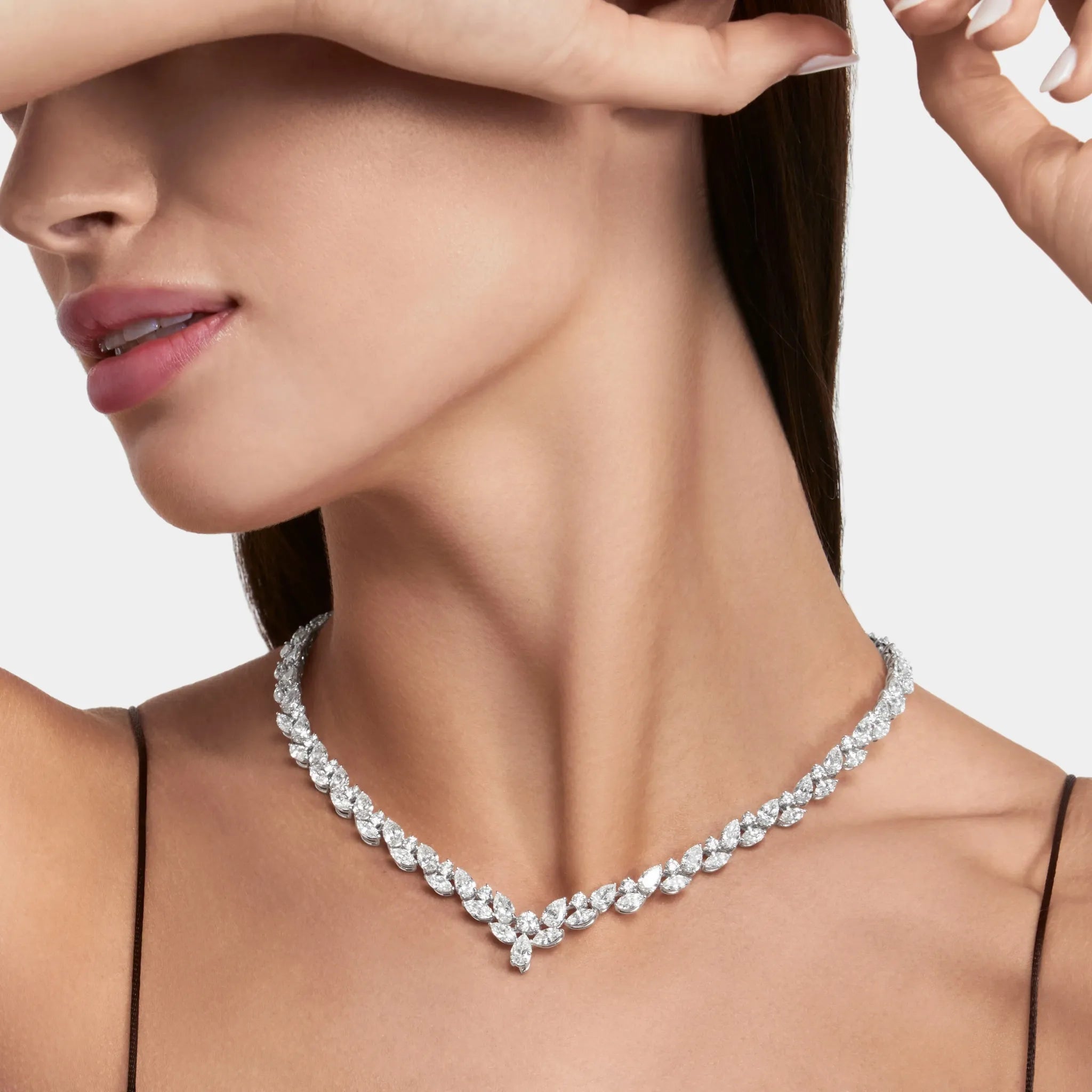 Classic Graff Multi-shape Diamond Necklace