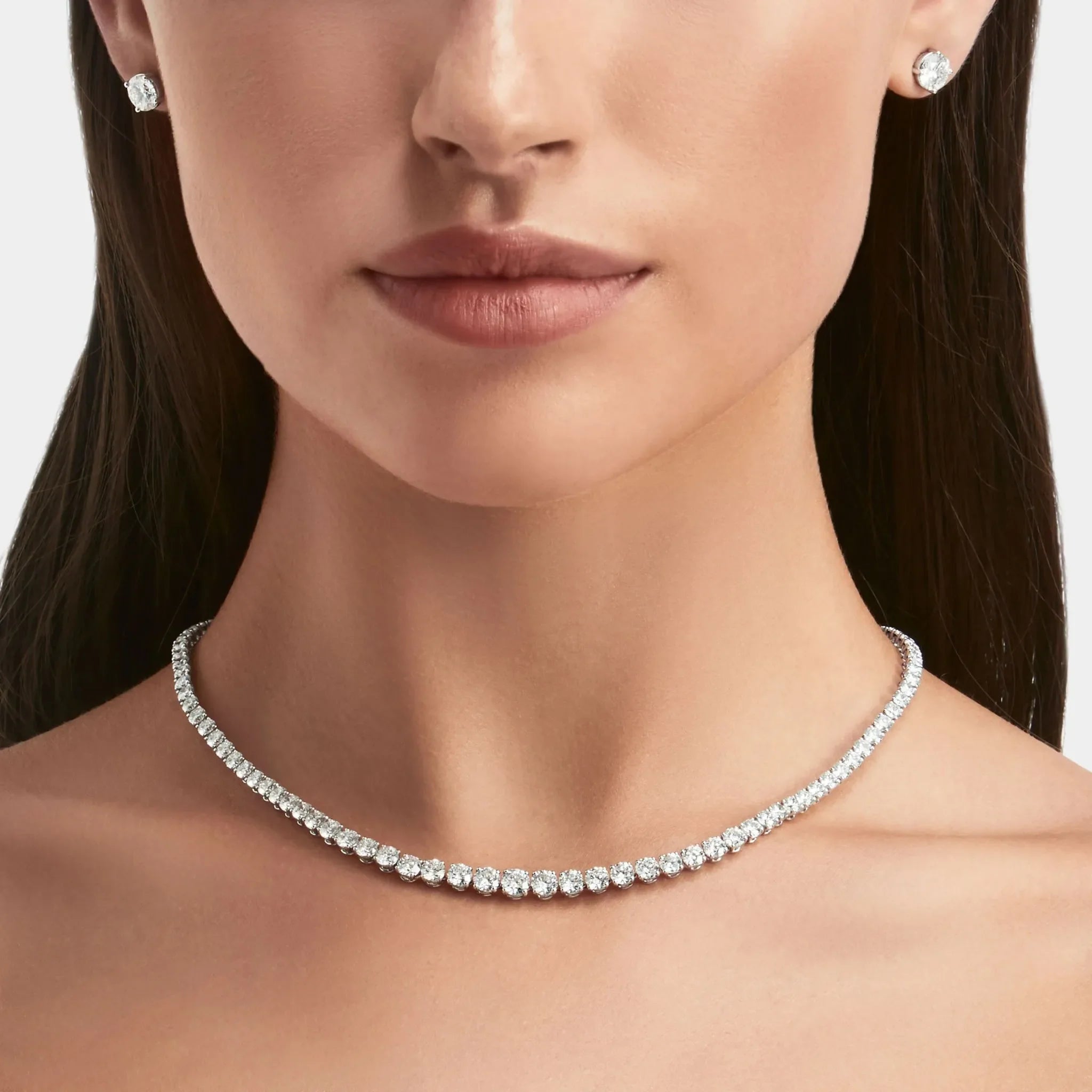Classic Graff Round Diamond Necklace