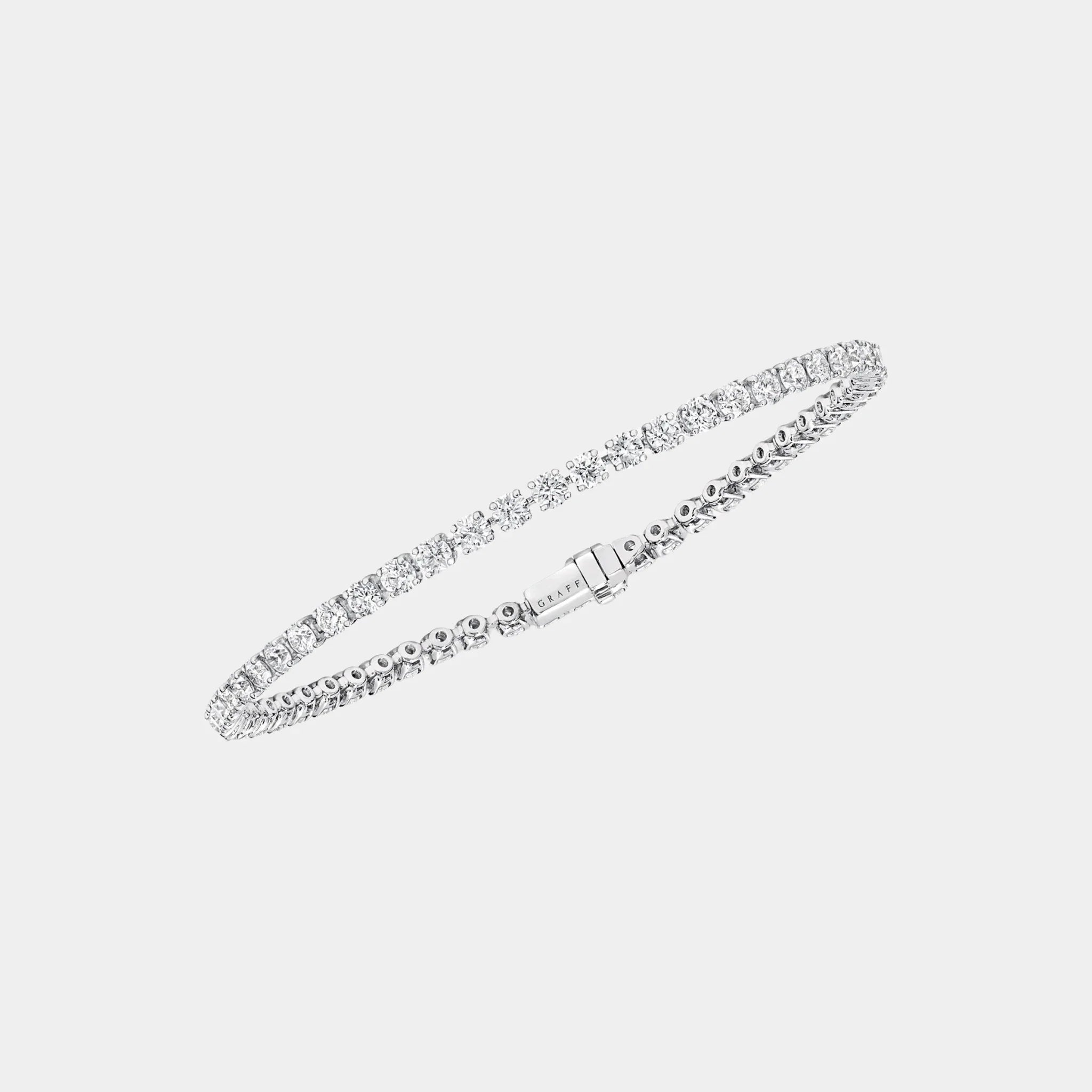 Classic Graff Round Diamond Slim Bracelet