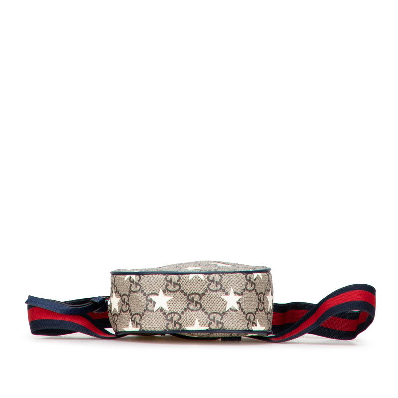 Gucci Children's GG Supreme Star Print PVC Leather Waist Bag