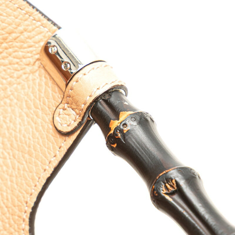 Gucci Bamboo Leather 2way Bag