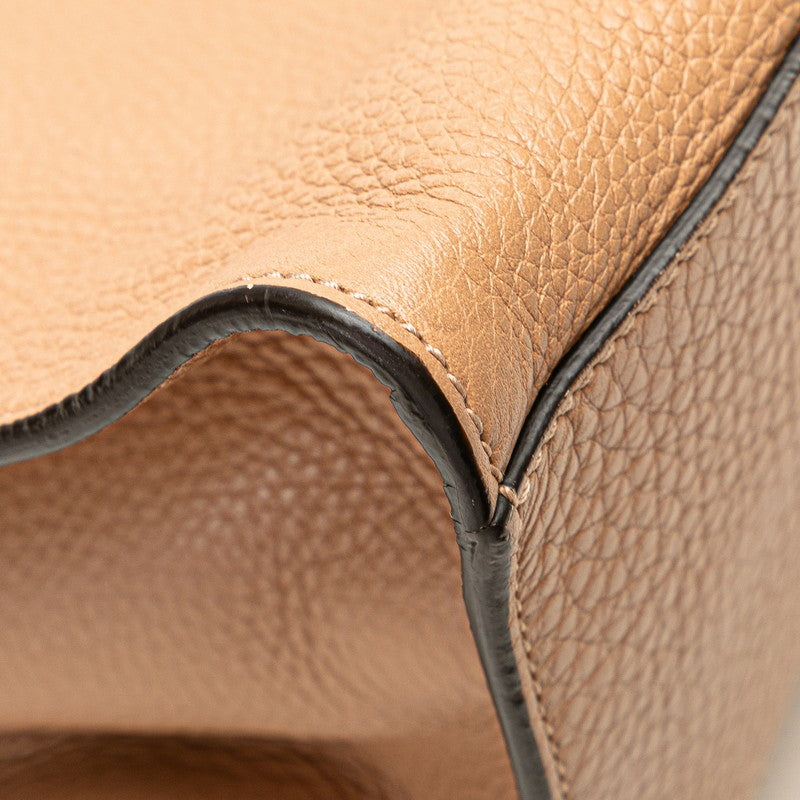 Gucci Bamboo Leather 2way Bag