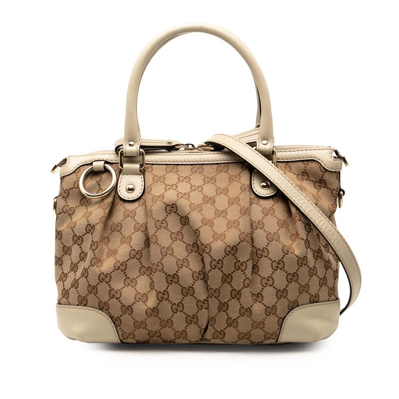 Gucci GG Canvas 2way Handbag