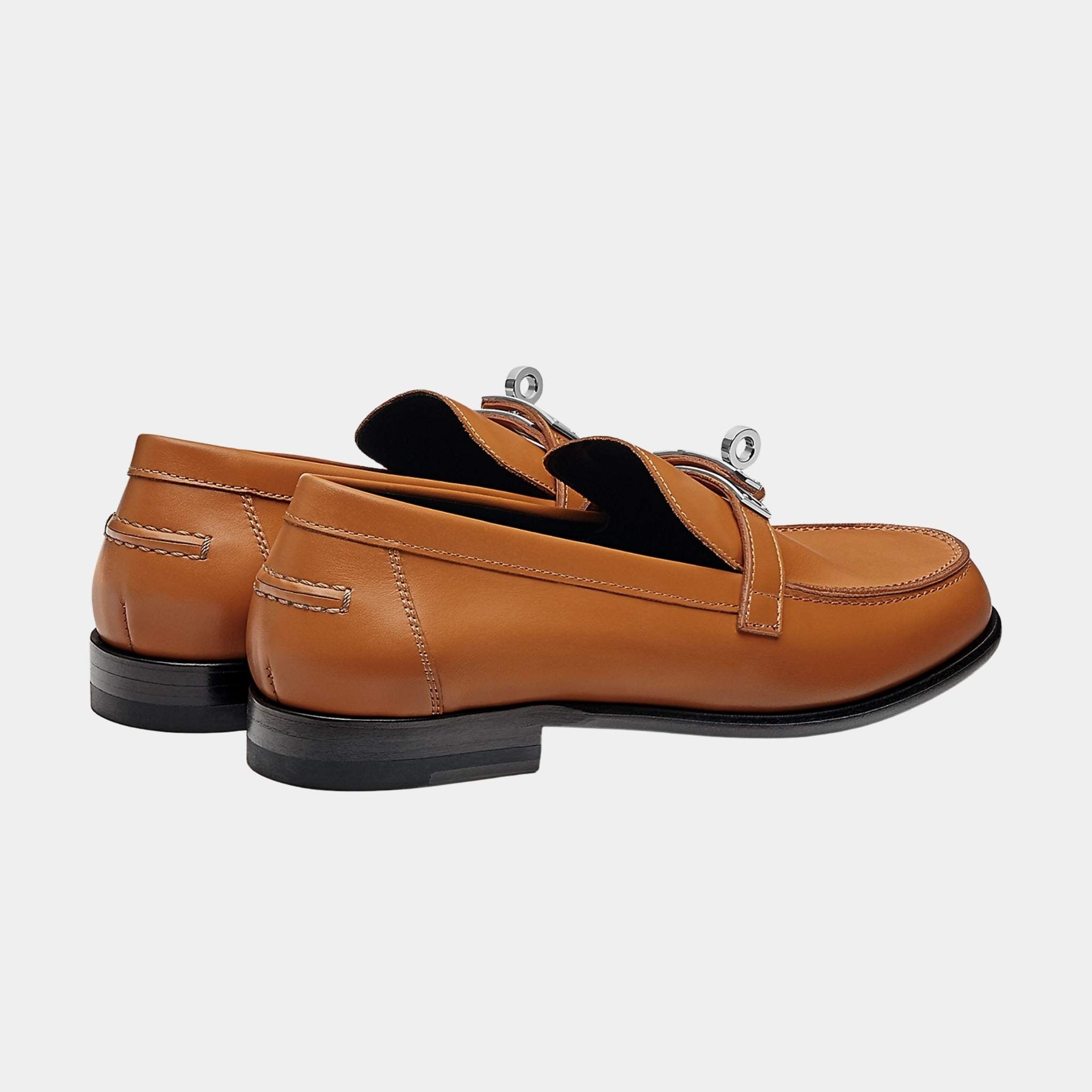 Destin Loafer in Calfskin with Palladium Plated Buckle
