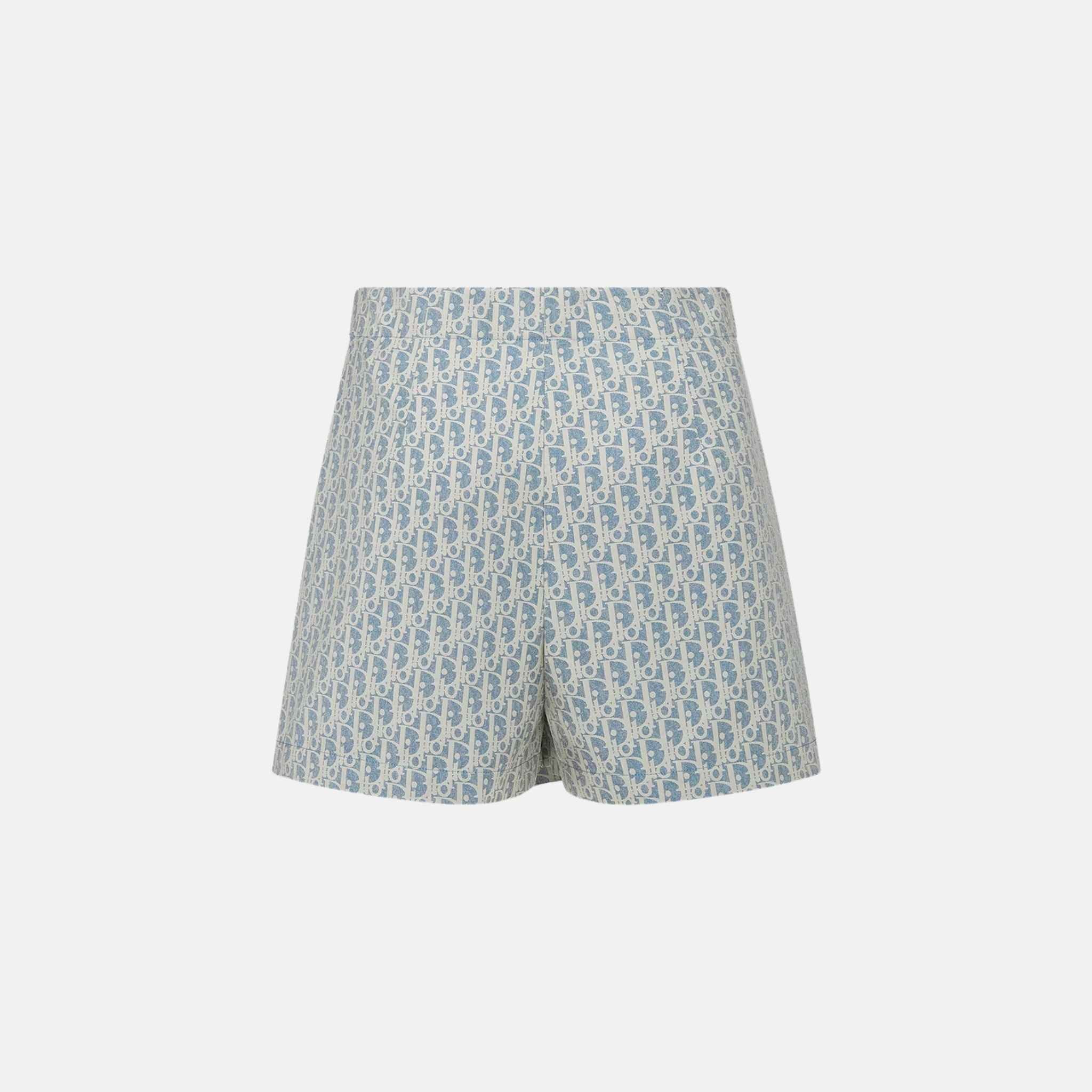 Dioriviera Skort In Dior Oblique Jacquard Technical Taffeta